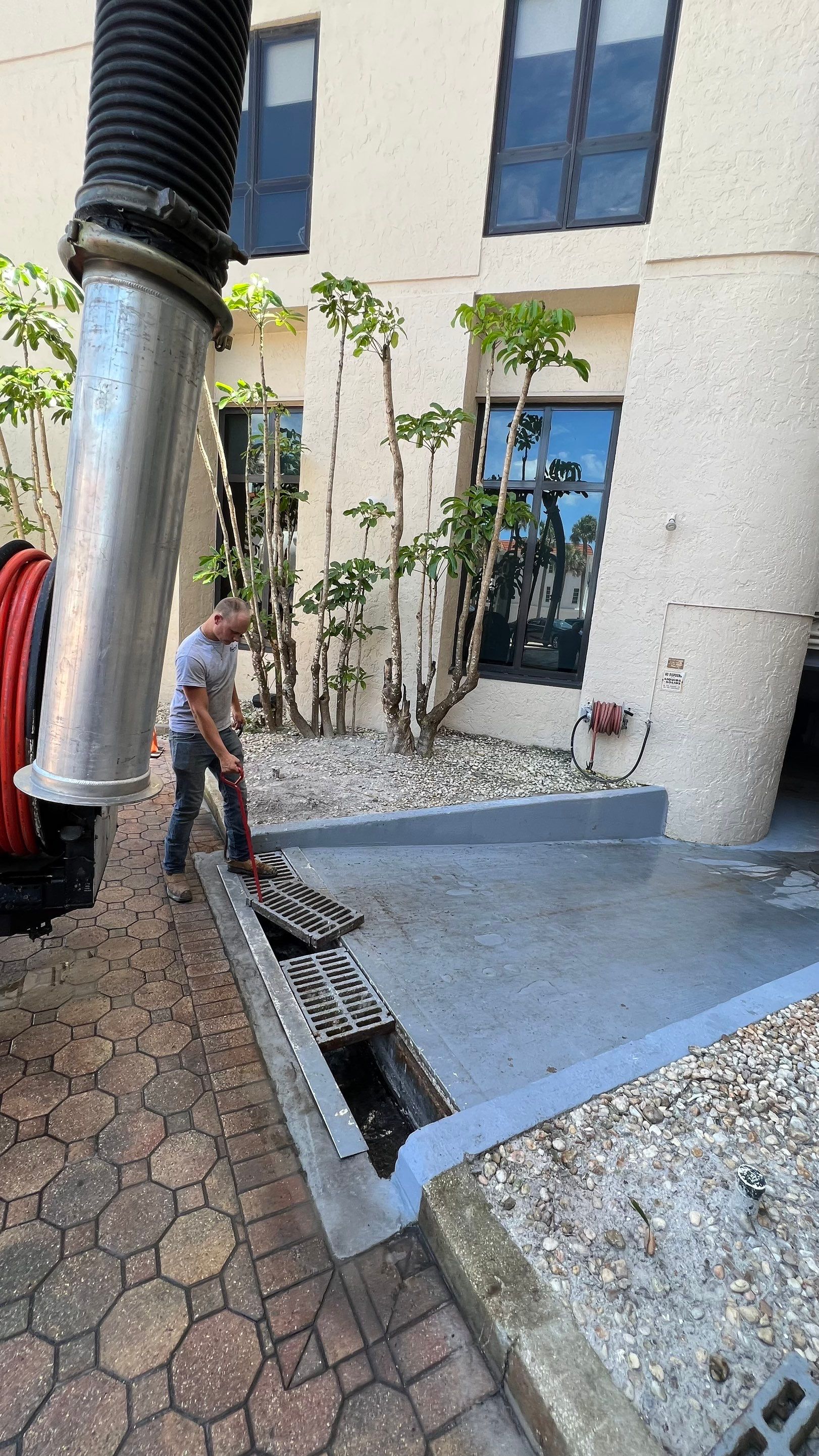 Condo Storm Water System Maintenance by APS Power & Water
