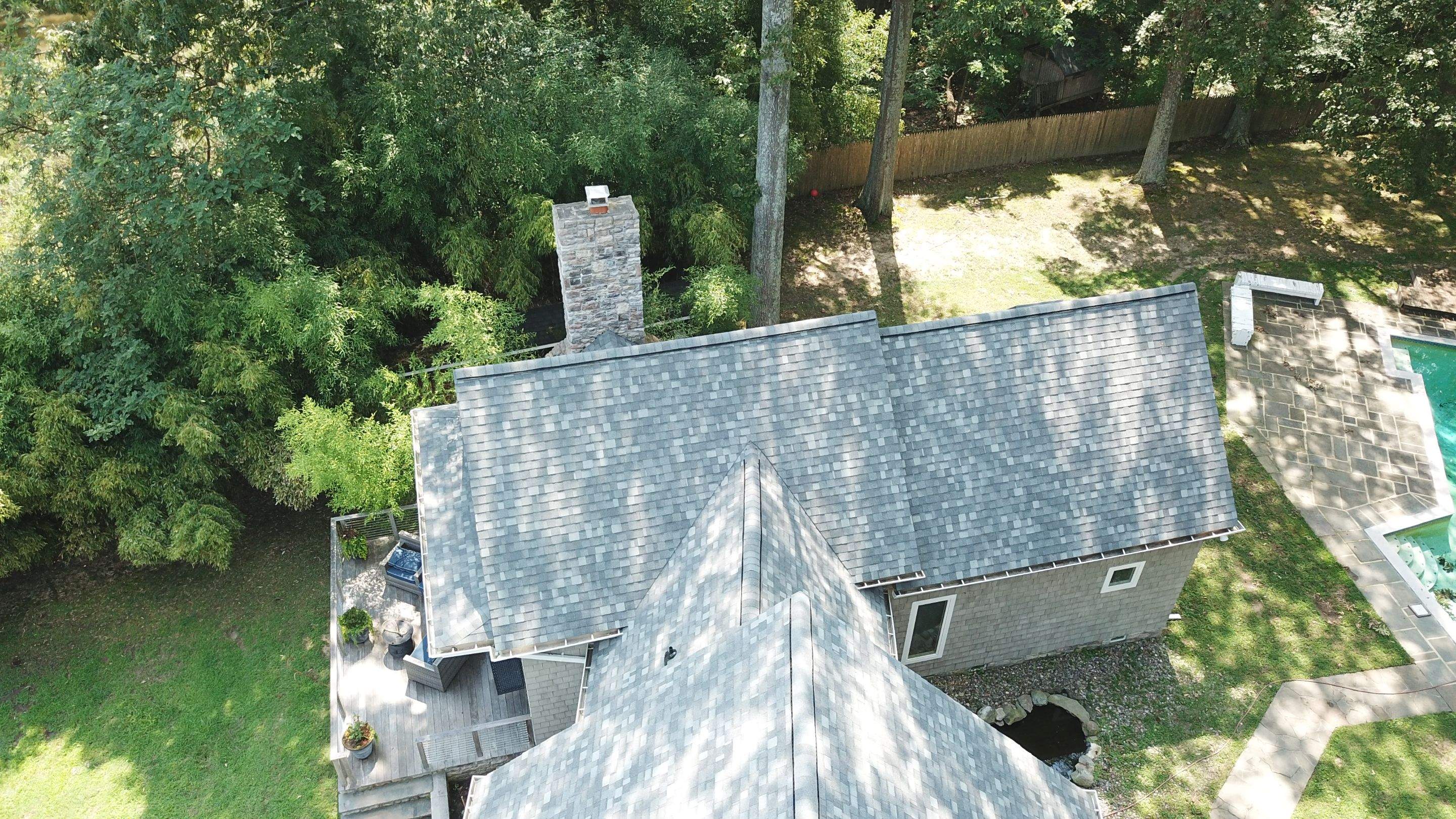 Roof Replacement using IKO Dynasty by American Home Contractors