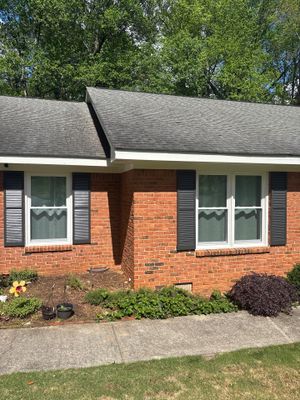 Gable Siding and Rotten Wood Replacements in Atlanta, GA with New Door and Window Installs