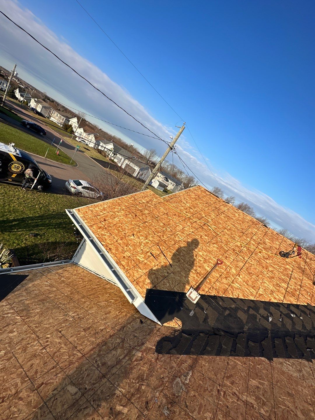 Residential Roofing Installation using Asphalt GAF HDZ  by Artisan Roofing & Home Improvements Inc.