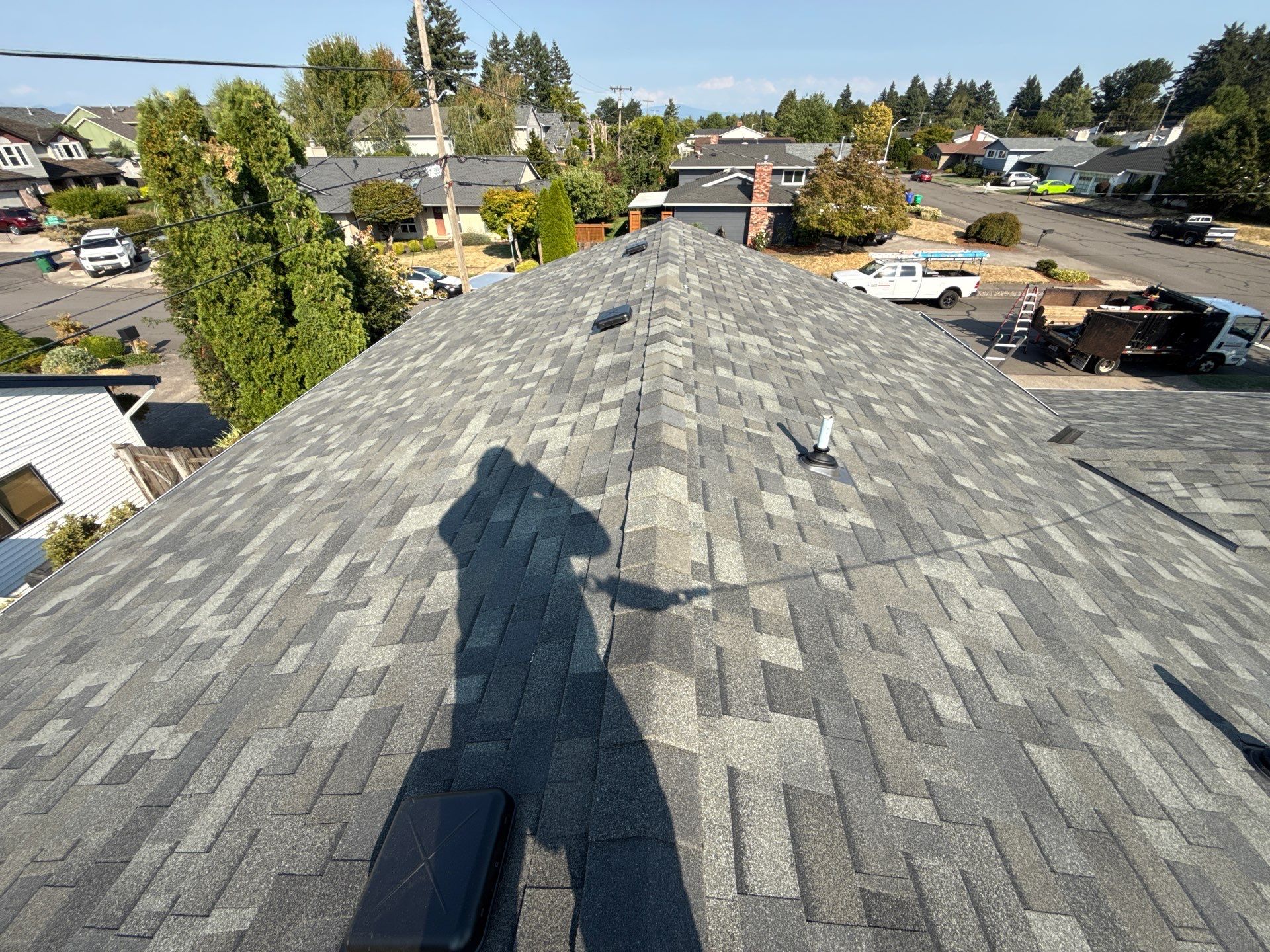 Project in Portland by Tom Leach Roofing