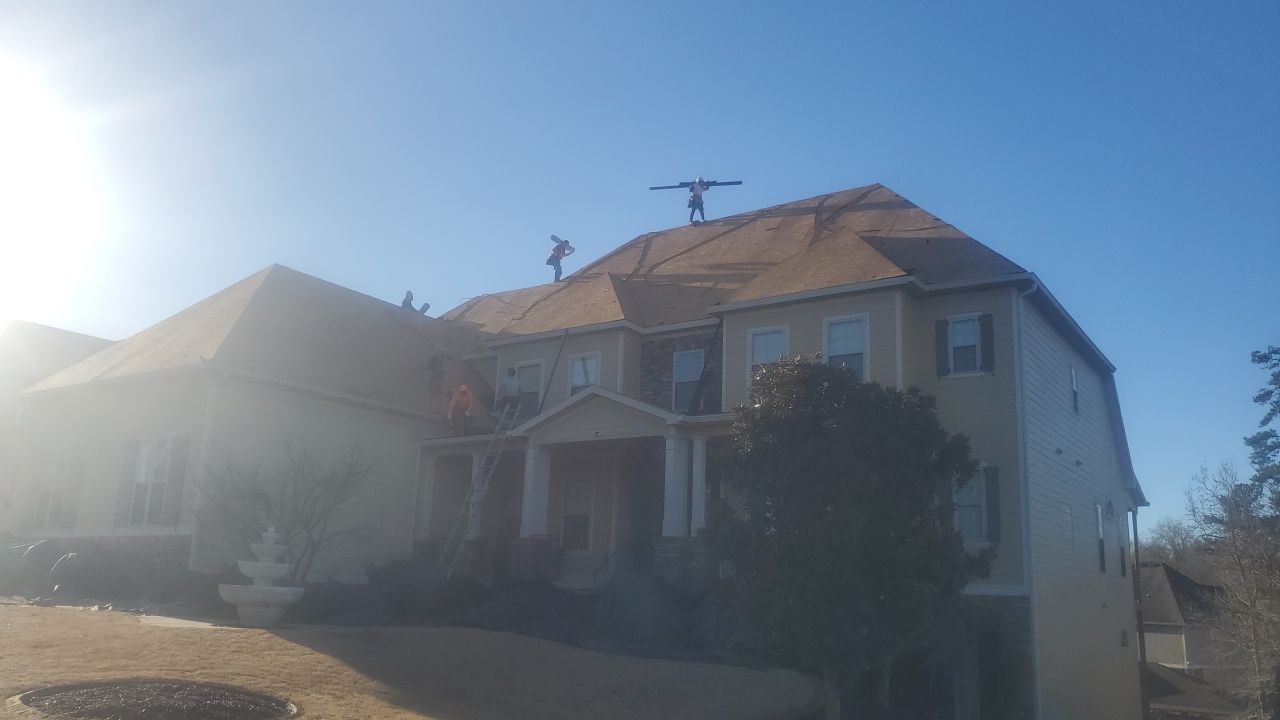 Residential Roofing Installation using Owens Corning by Inspector Roofing and Restoration