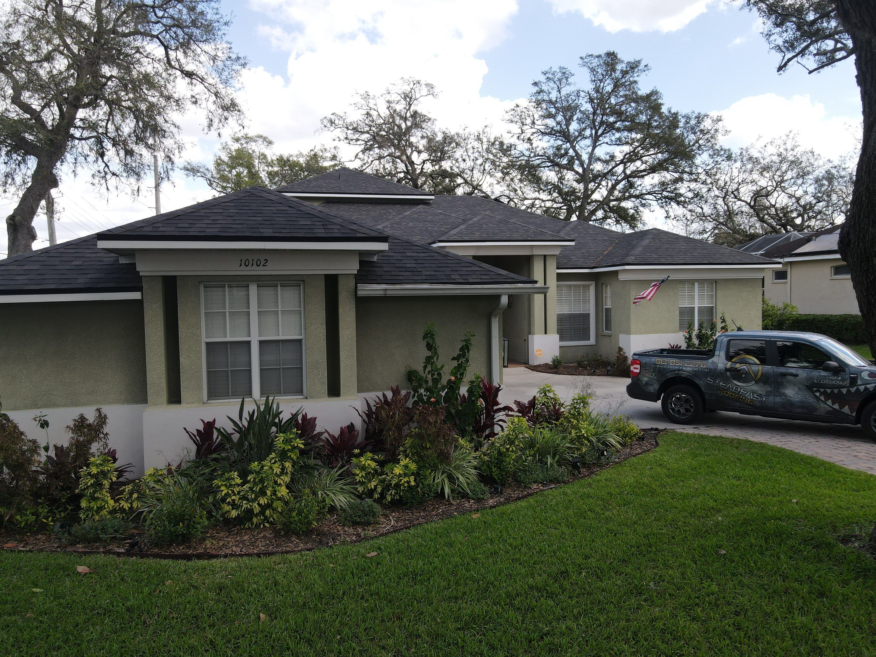 Roof Replacement in Riverview FL. by Steadfast Roofing 