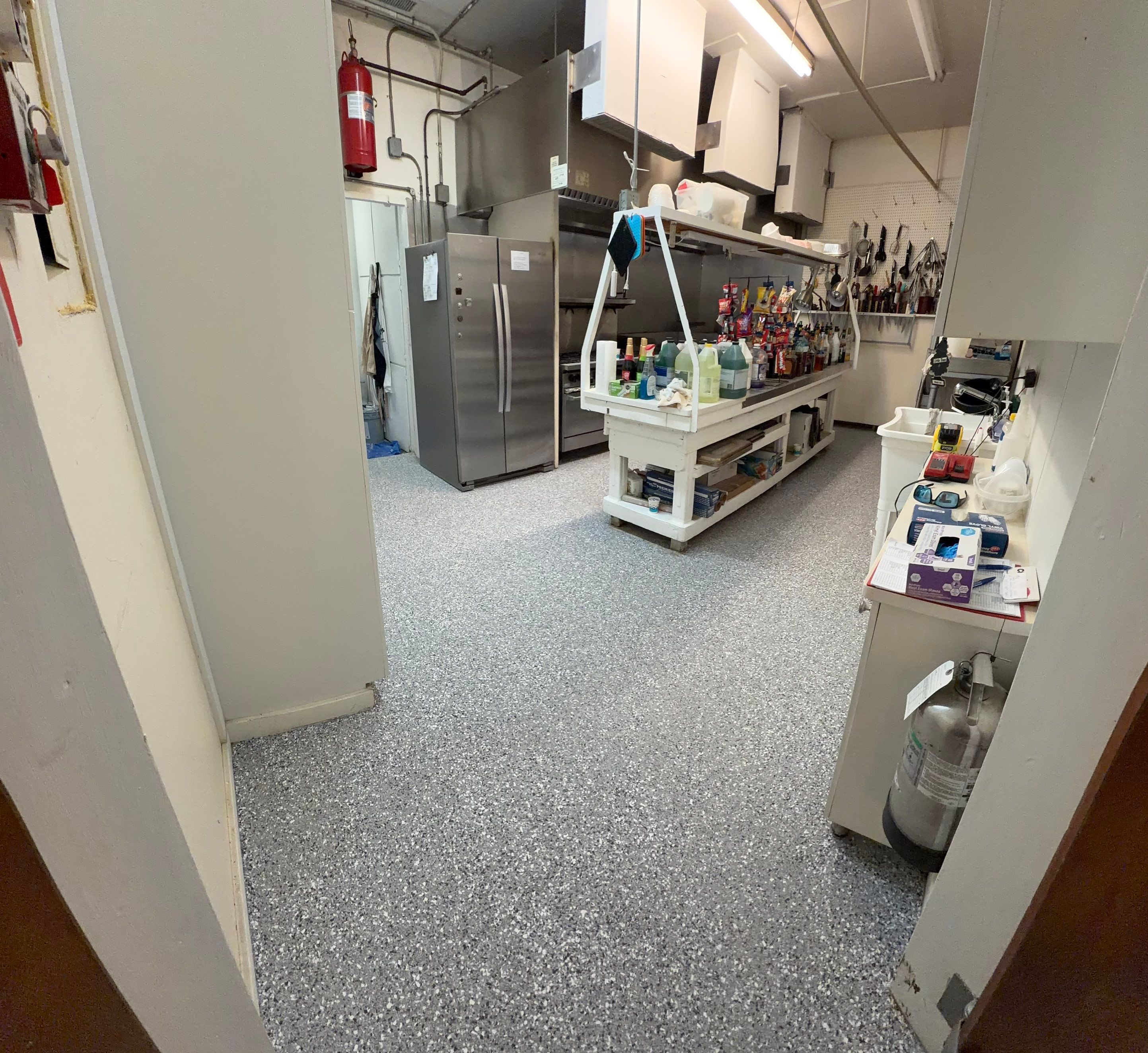 Project in Marathon, FL by Tropical Epoxy Coatings LLC 