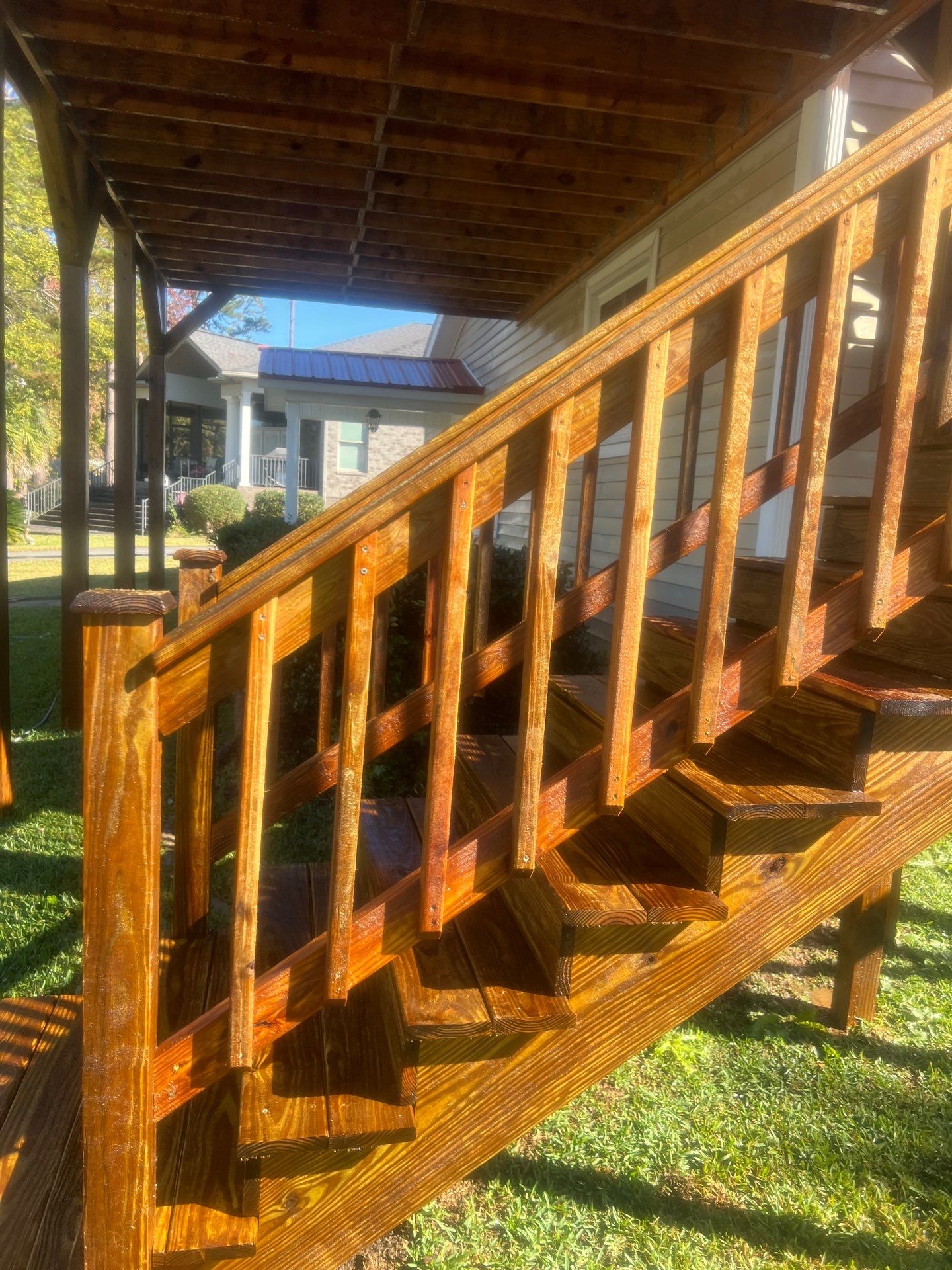 Weathered Deck using Wood Sealant by DuraSeal