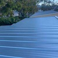 24ga 1" Nail-Strip Mill Finish by Total Roofing System The Metal Roof Experts