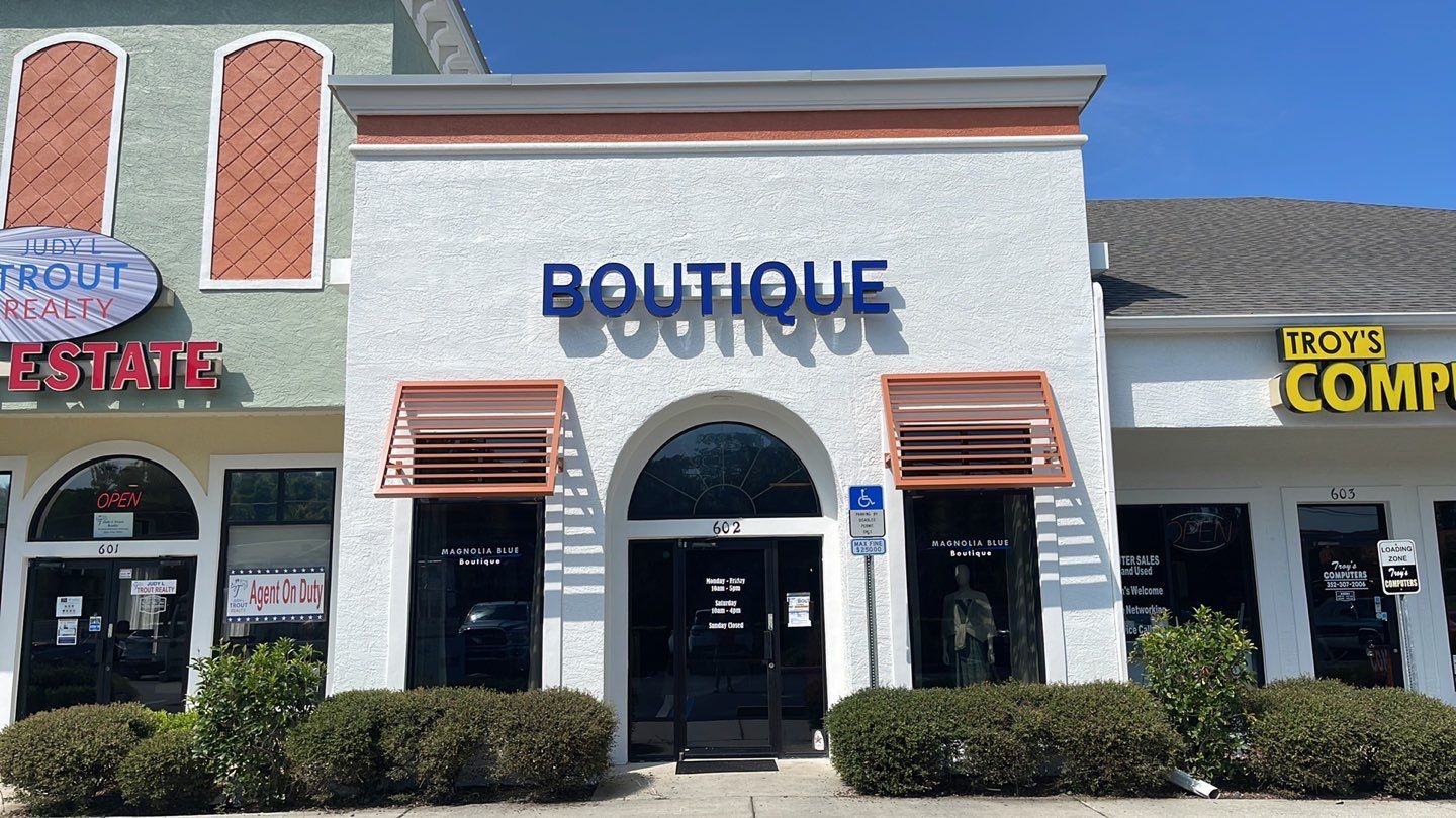 Channel Letters for Boutique by SignCrafters