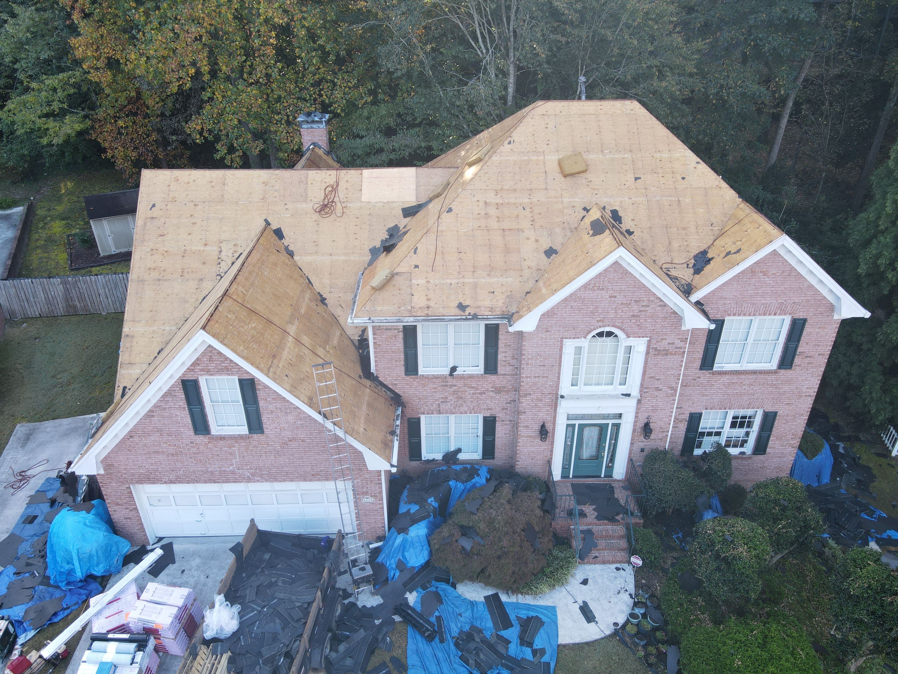 Residential Roofing Installation using Owens Corning by Inspector Roofing and Restoration