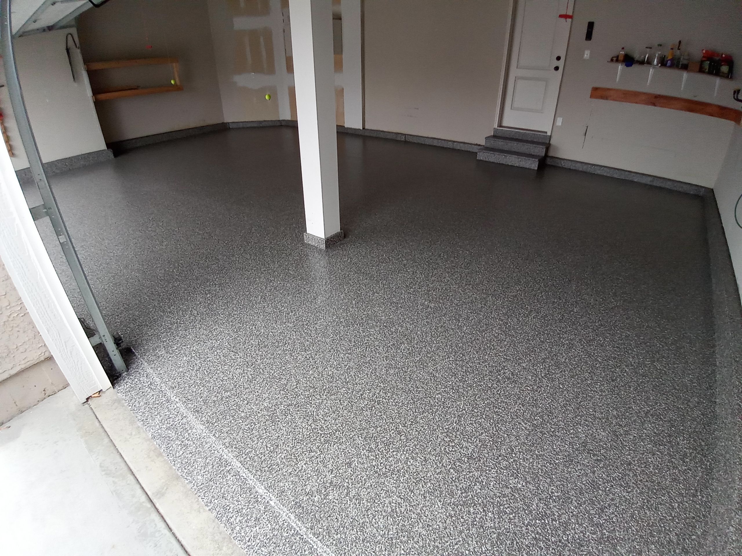 Garage using Silver Creek by Select Painting, Coatings & Garage Cabinets