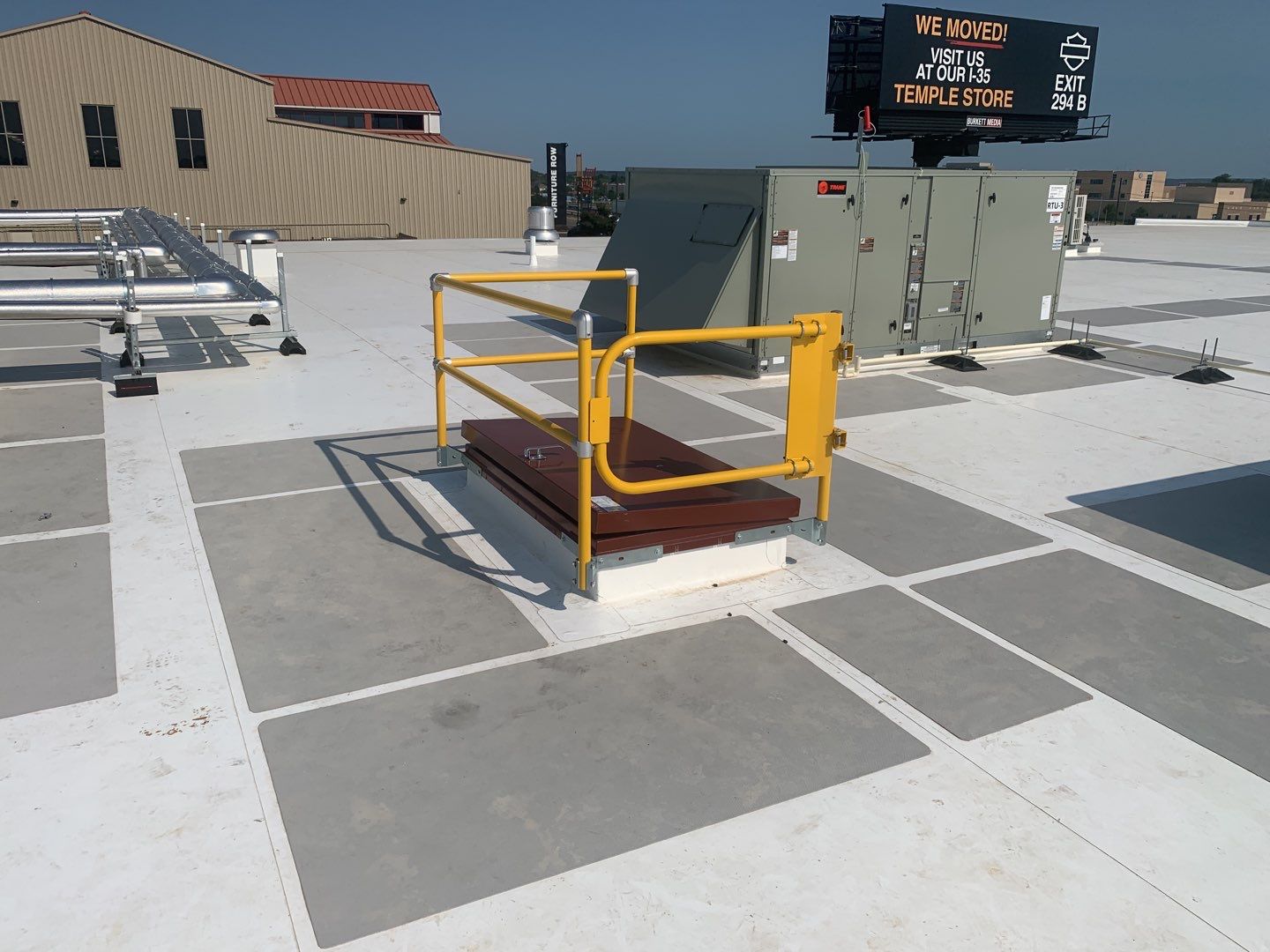 Bio-Life Commercial Roof Replacement using IB Systems PVC by Roof Experts