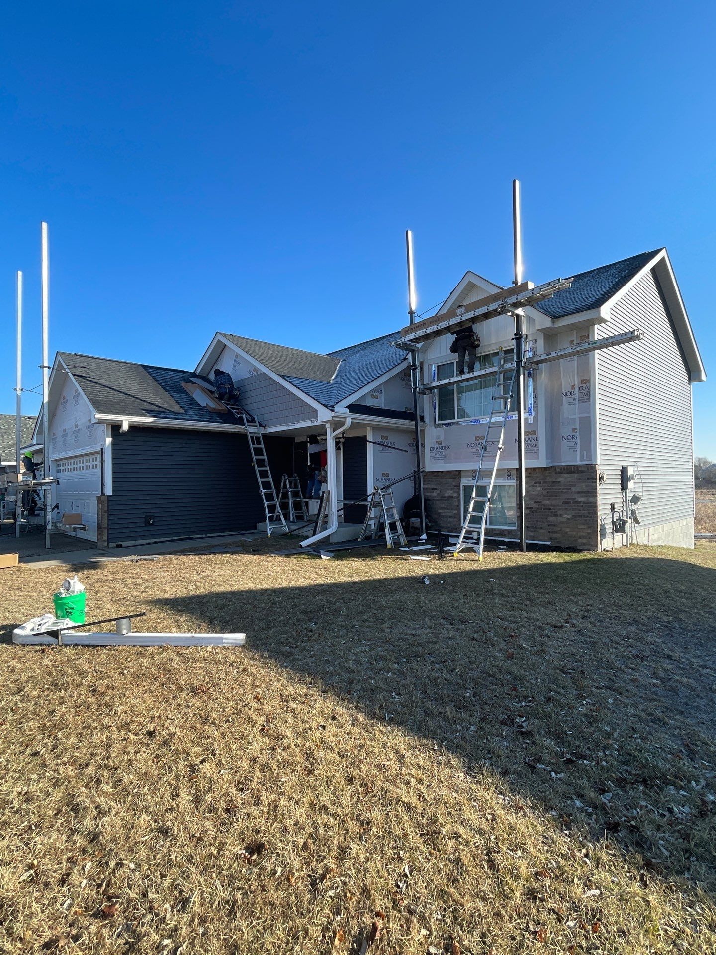 CertainTeed Landmark Roof, Mastic Siding & Edco Gutters | Insurance Approved | Big Lake, MN by First Impressions Exteriors