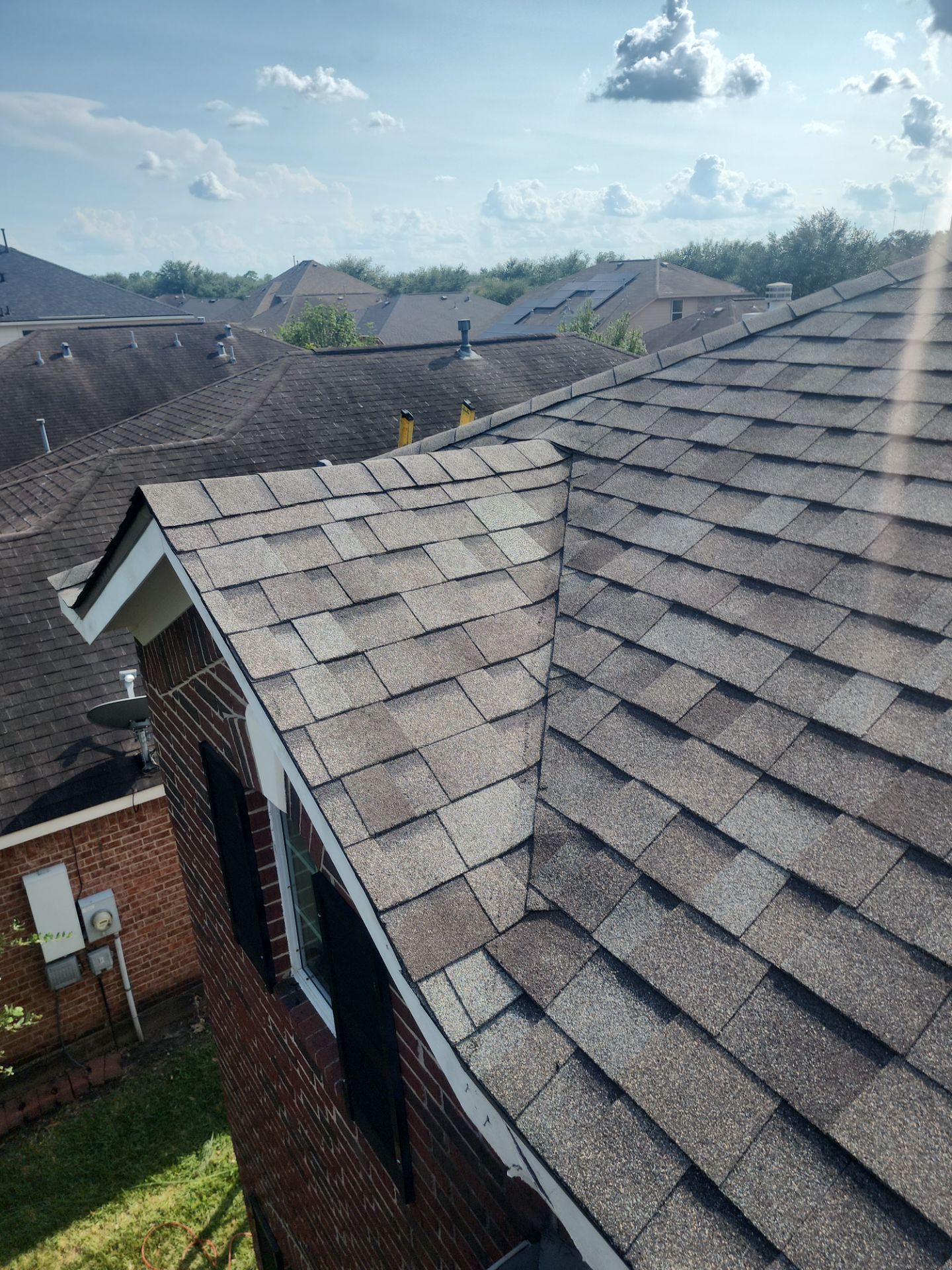 Residential Roofing Installation using Owen's Corning Duration (Lifetime) Shingles by Roof Repair Company