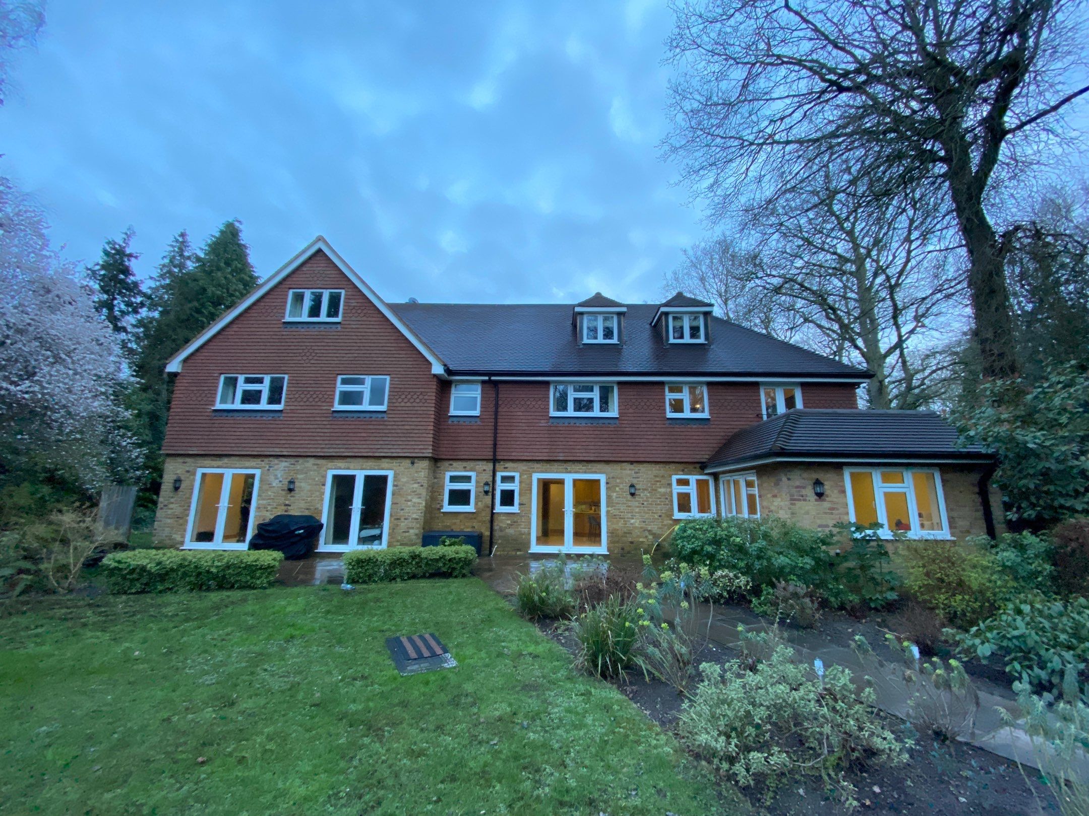 Exterior Clean - Roof - Patio using Honda 15lpm Low Pressure Washing Machine by Ges Exterior Cleaning ltd