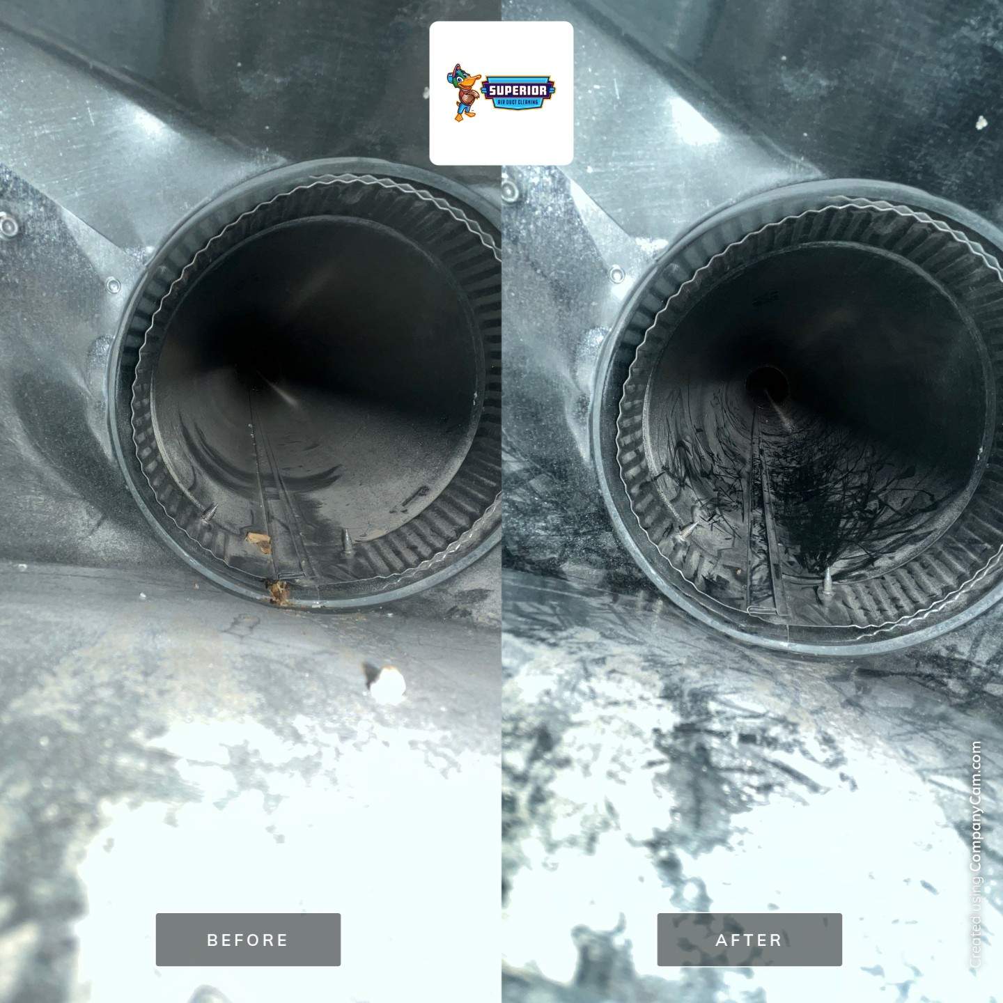 Air Duct Cleaning With a Vacuum Truck in Wexford, PA by Superior Air Duct Cleaning