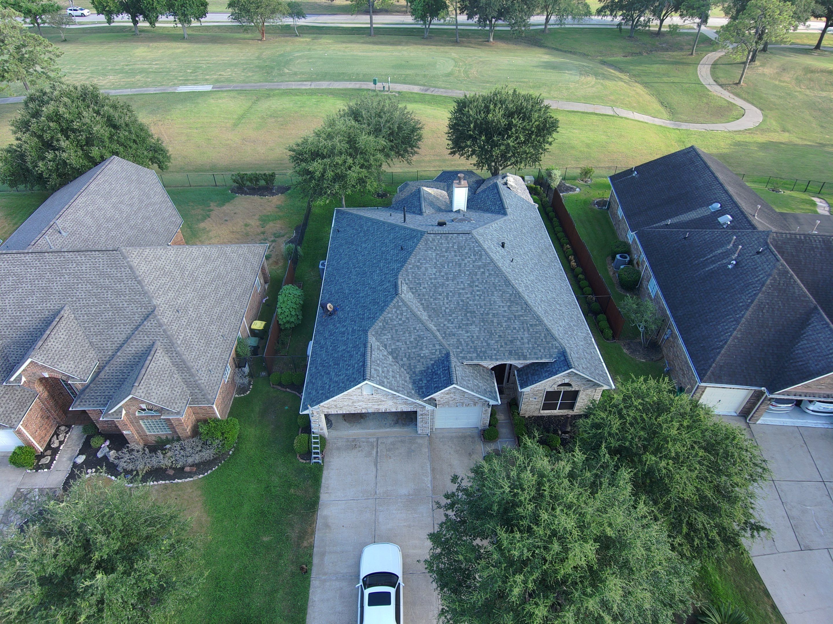 Residential Roofing Installation using Owen's Corning Duration (Lifetime) Shingles by Roof Repair Company