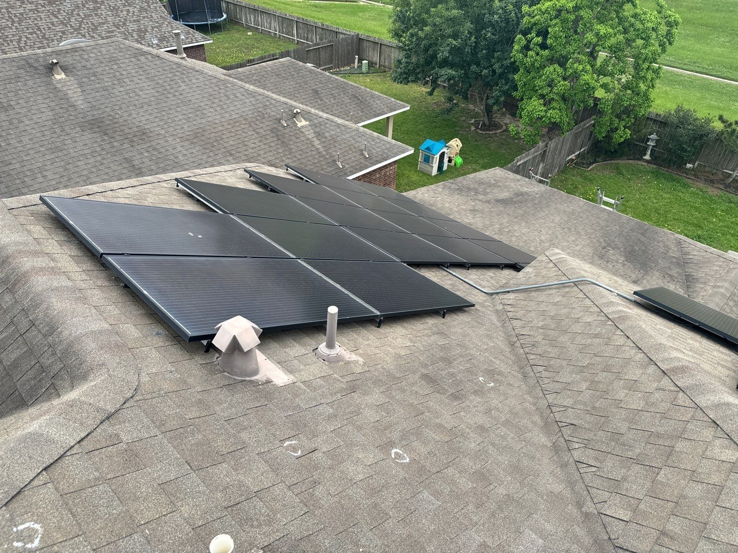 Residential Roofing Installation using IKO Dynasty by Core Four Roofing