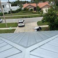 24ga 1" Nail-Strip Mill Finish  by Total Roofing System The Metal Roof Experts