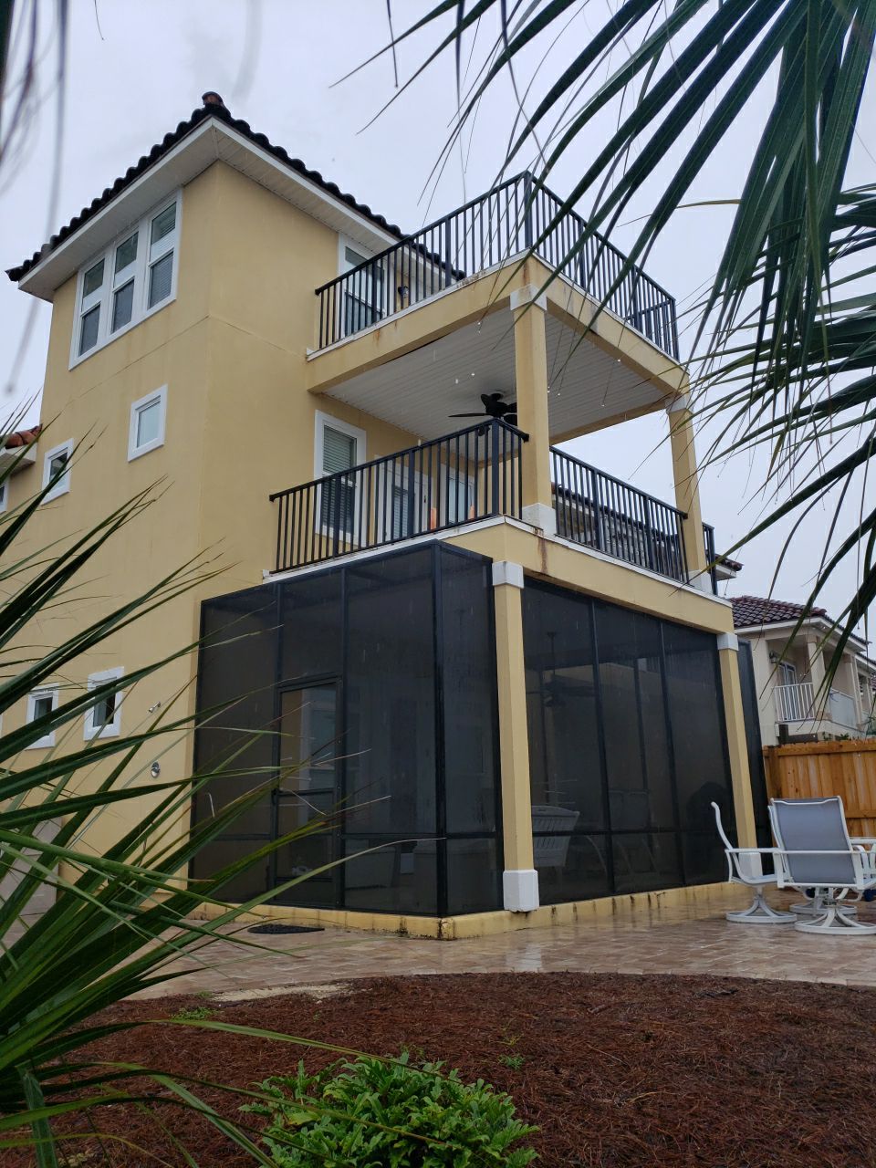 Three-Story Home Gutter Installation using K-Style Seamless Gutters by Gutter Professors