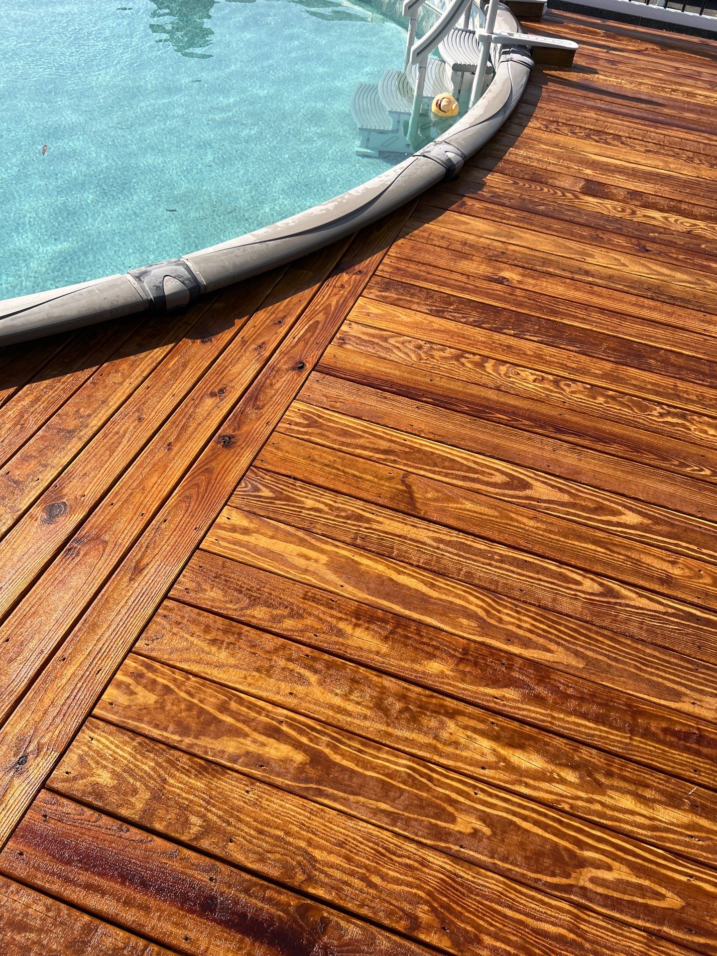 Weathered Deck using Wood Sealant by DuraSeal