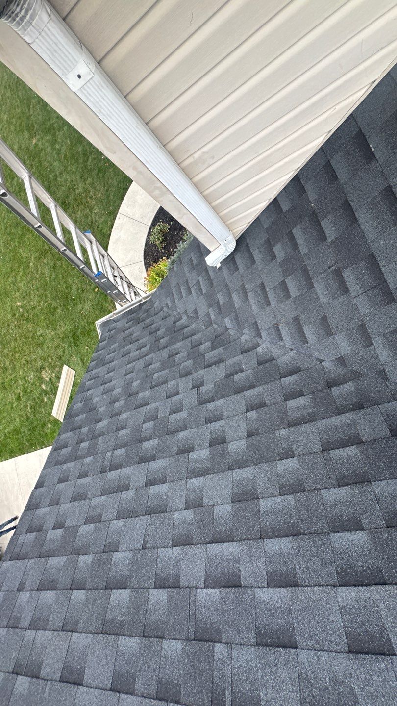 Residential Roofing Installation using GAF Timberline HDZ Charcoal by Nitro Roofing and Construction