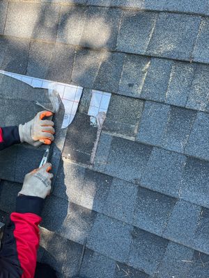 Residential Roofing Repair using Owen's Corning Duration (Lifetime) Shingles
