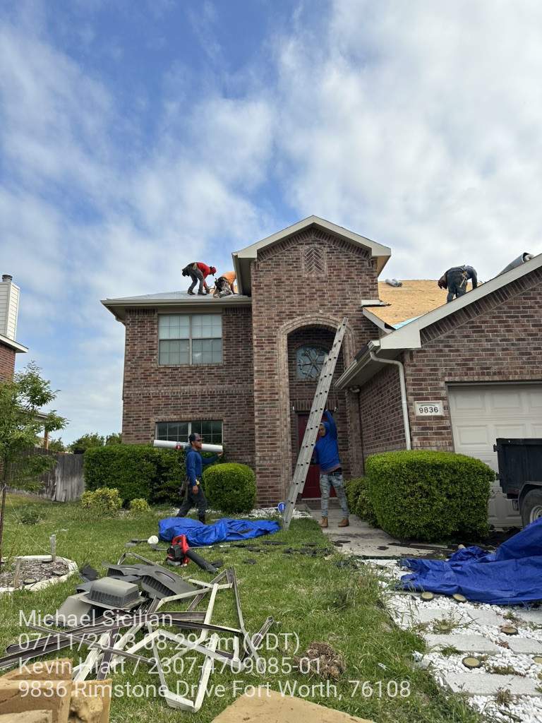 Project in Fort Worth by Zeus Exteriors