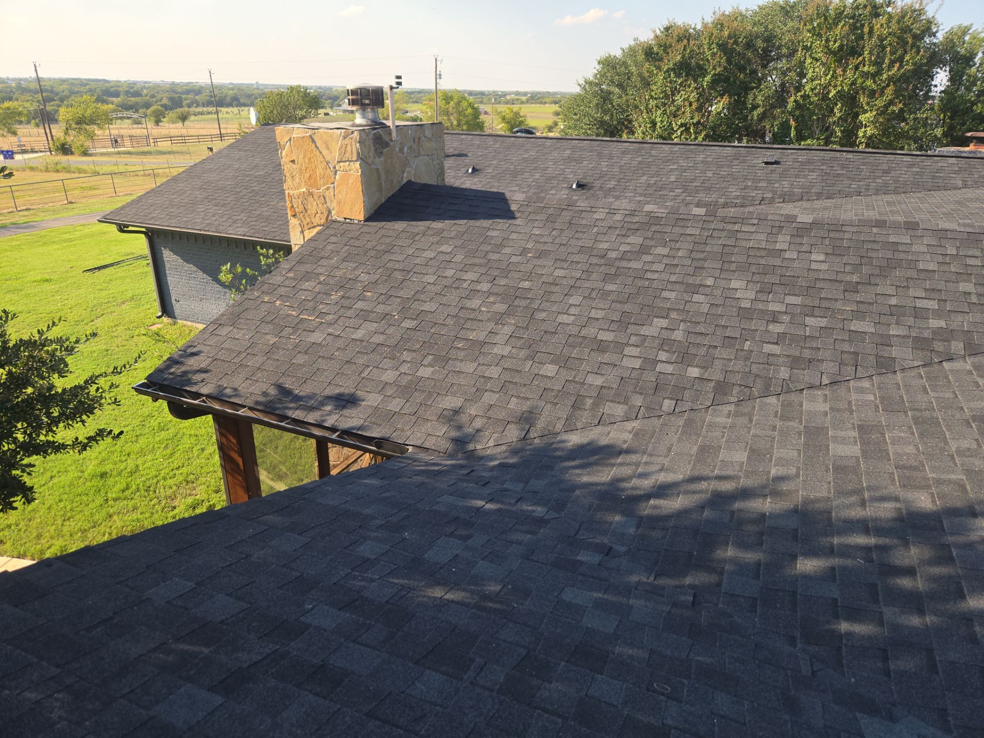 Project in Justin by Lonestar Roofing and Restoration LLC.