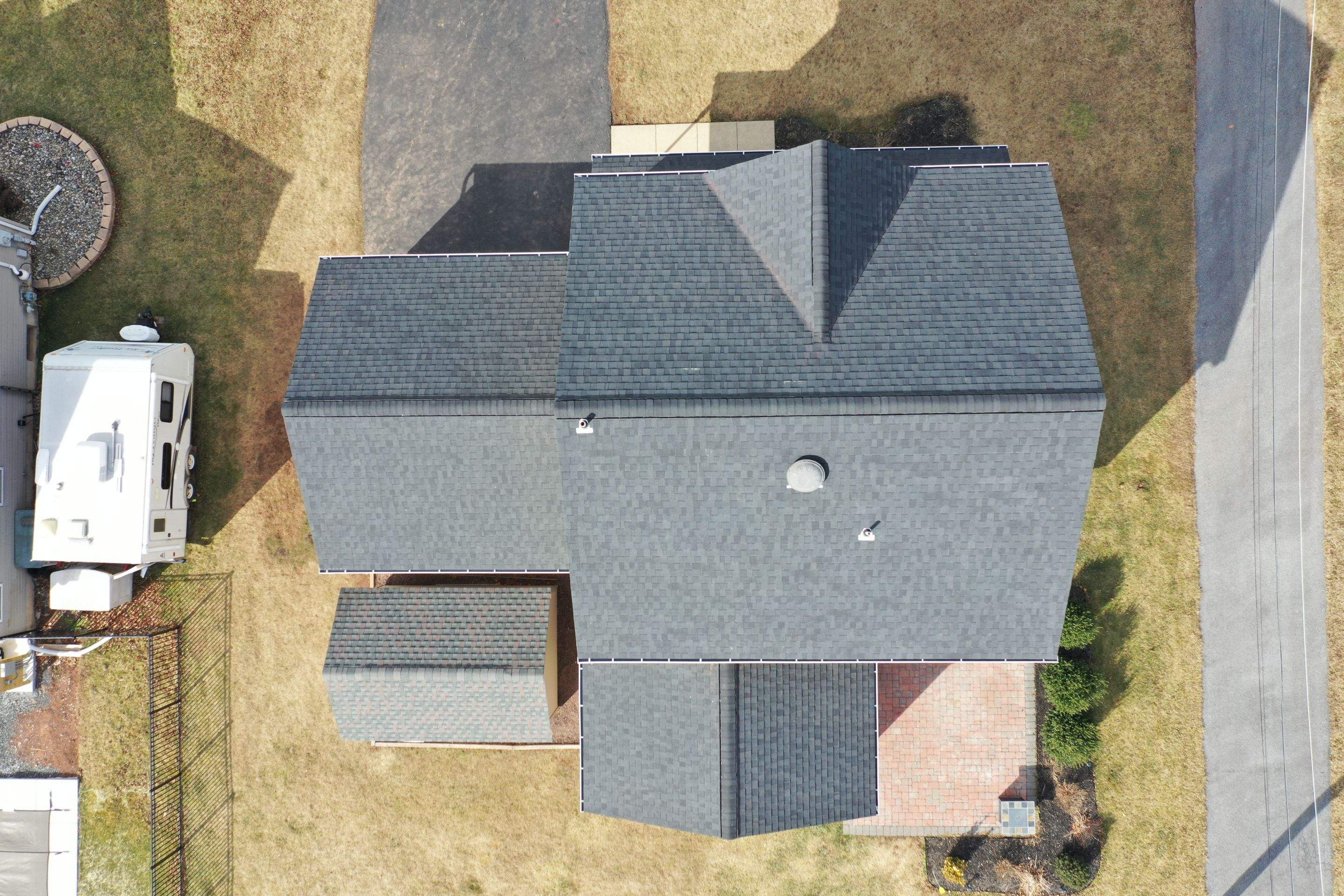 Roofing Installation using CertainTeed Landmark - Moire Black by Storm Guard of Ches-Mont PA