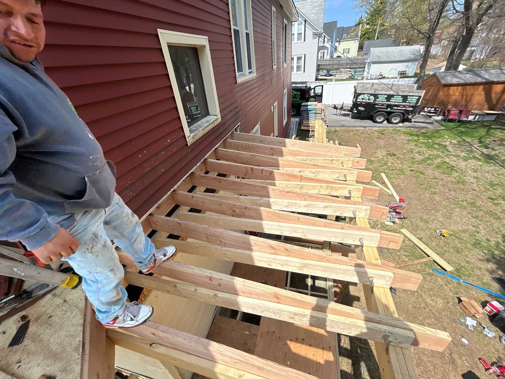Project in Worcester by SPG home services inc