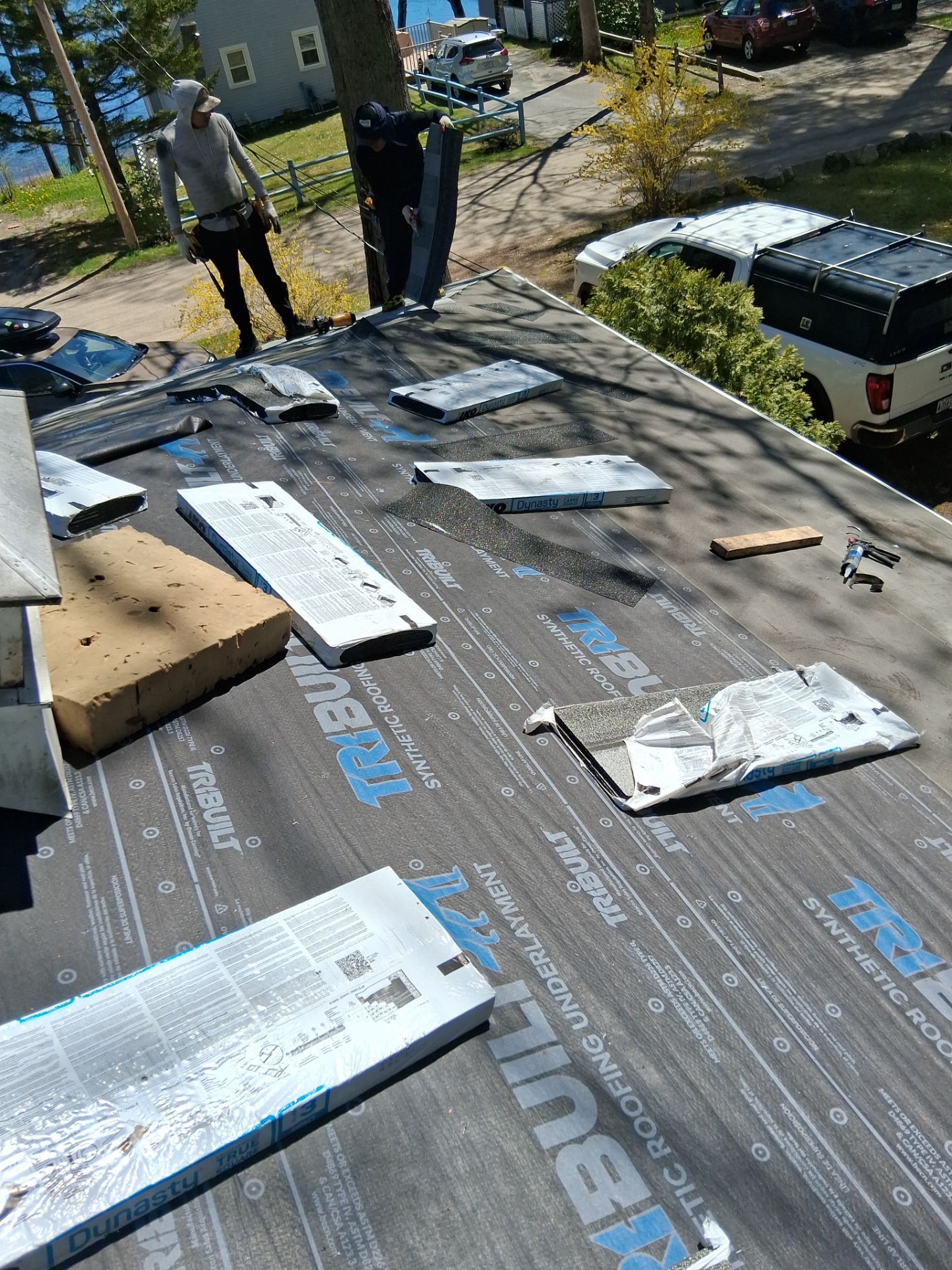 Full Residential Roof Replacement with IKO Dynasty Shingles in Acton by Tall pine roofing