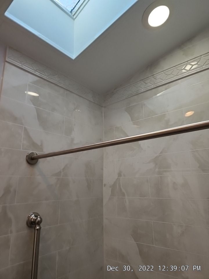 Tub to Shower w Skylight by BathPlanet SW Virginia
