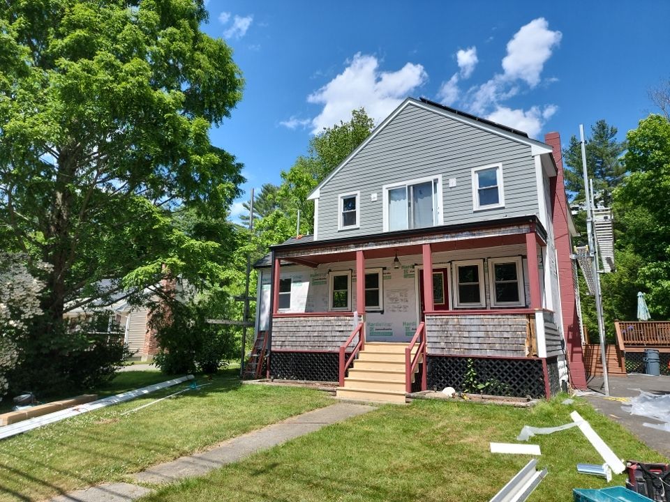 Siding Installation using James Hardie by UBrothers Construction