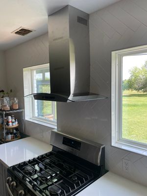 Stainless Steel Hood Vent Instal in Rio Hondo, Tx