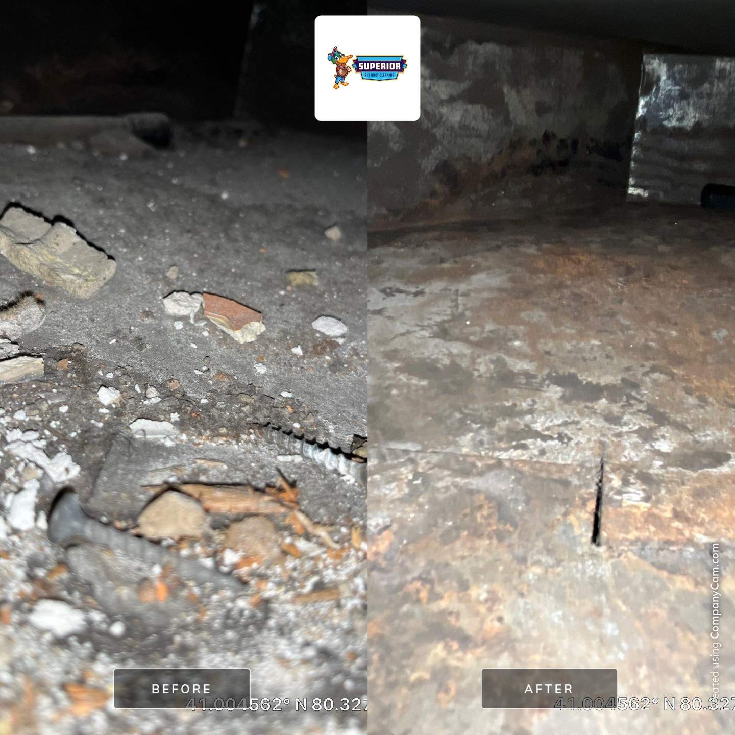 Air Duct Cleaning With a Vacuum Truck in New Castle, PA by Superior Air Duct Cleaning
