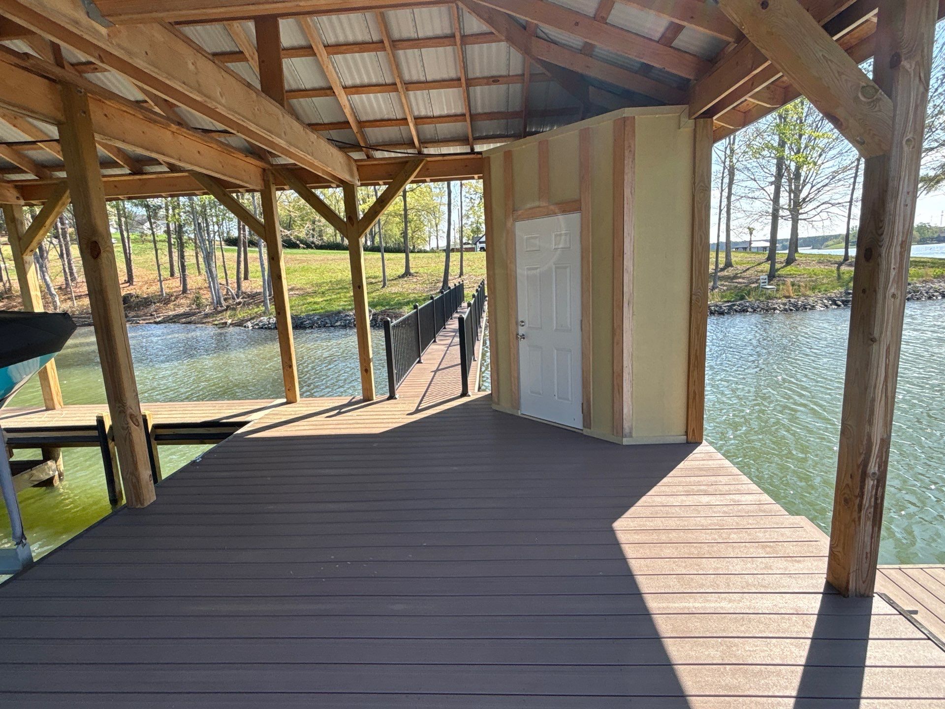 Dock using Wood Sealant by DuraSeal