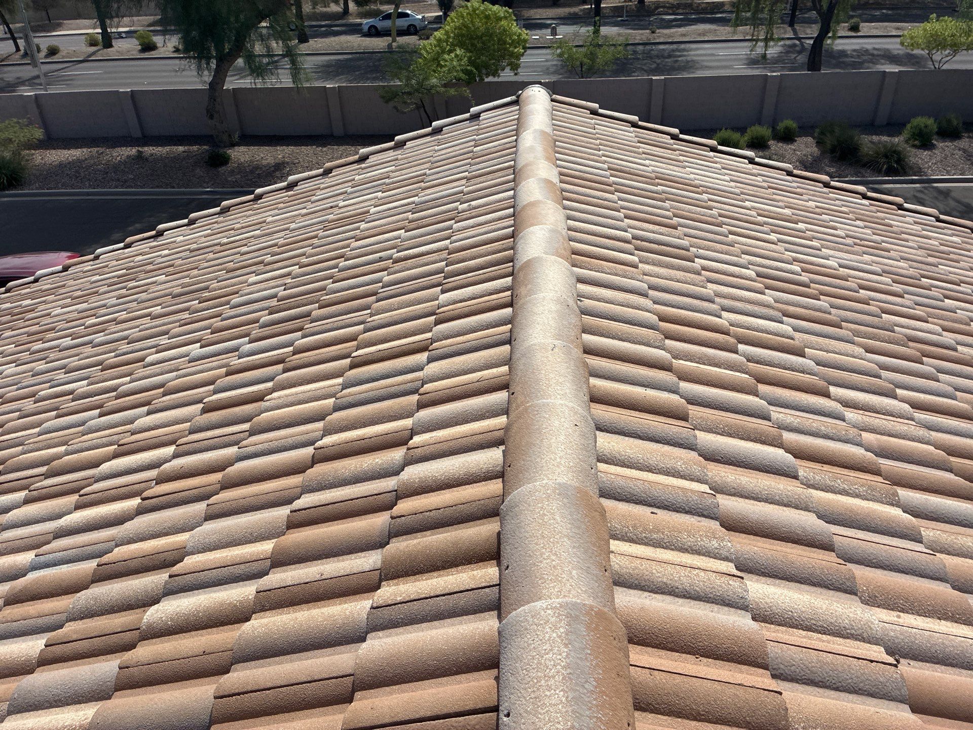 Tile reset and modbit coating in Chandler, AZ. by Weather-Tite Roofing
