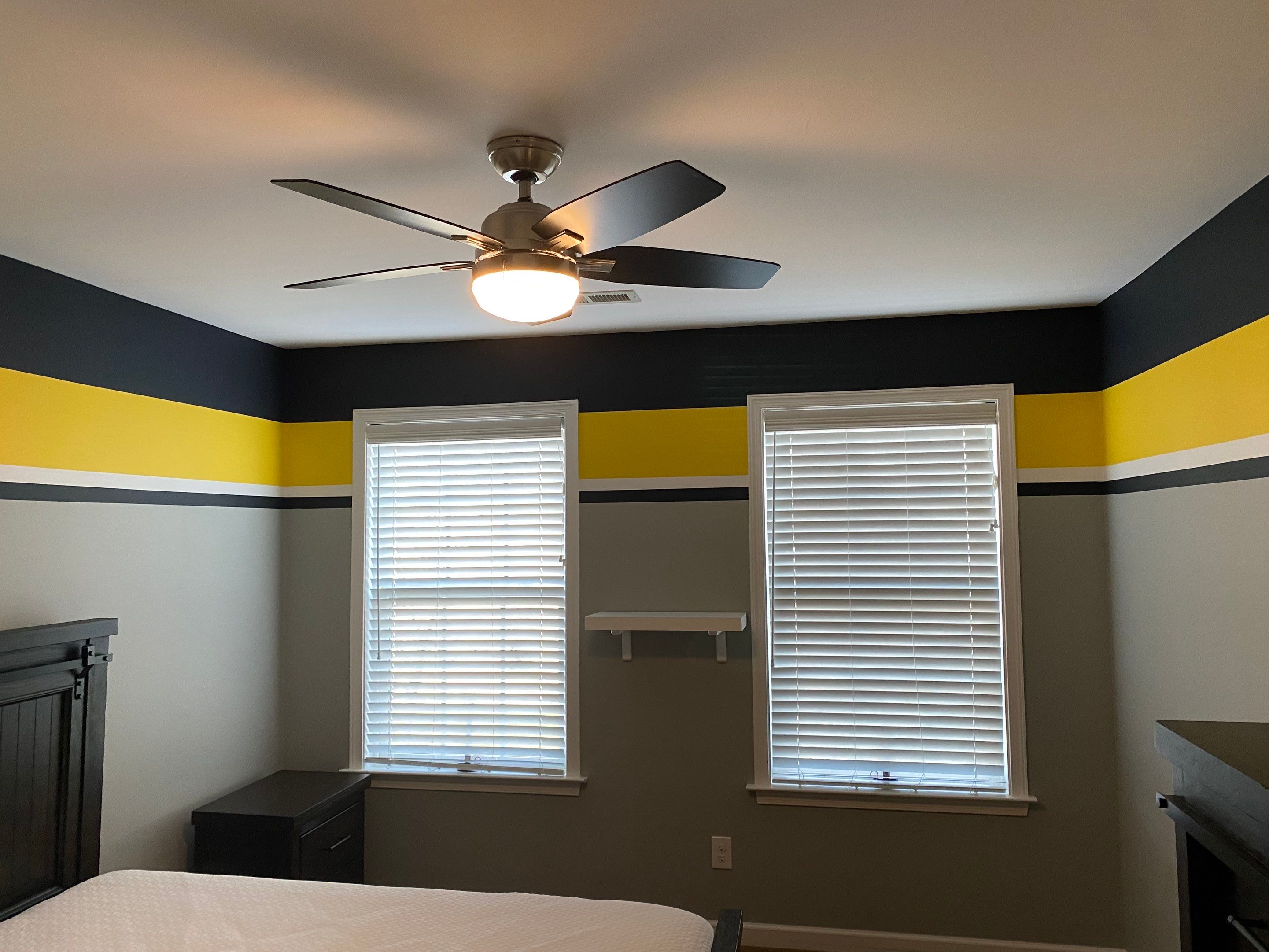 Striped Bedroom Paint by Davis Painting Llc 