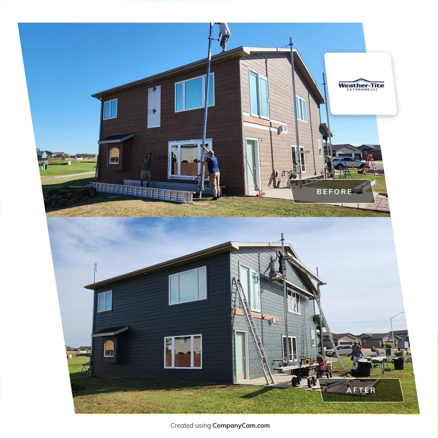 Is this the same home? by Weather-Tite Exteriors LLC