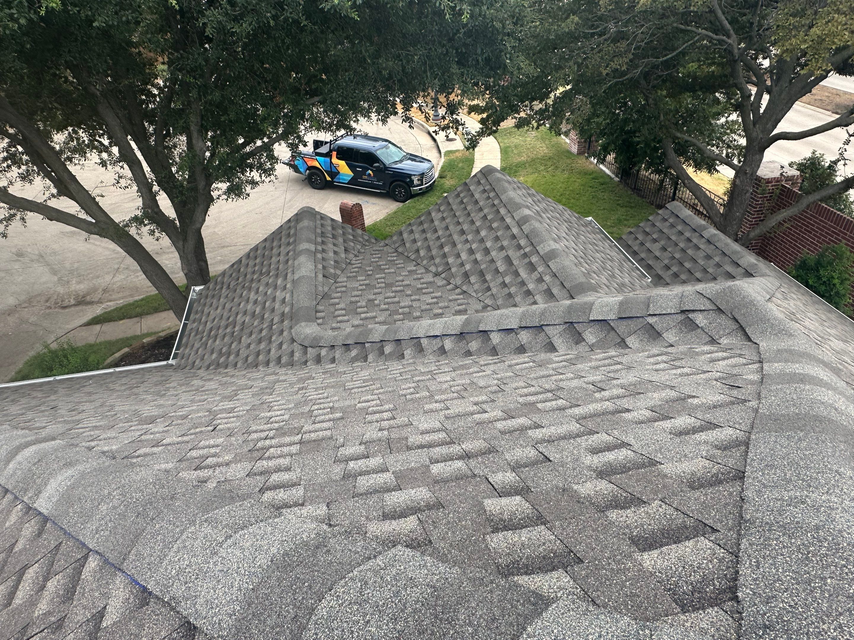 Residential Roofing Installation using GAF Timberline HDZ Weathered Wood by OneSource Roofing and Restoration