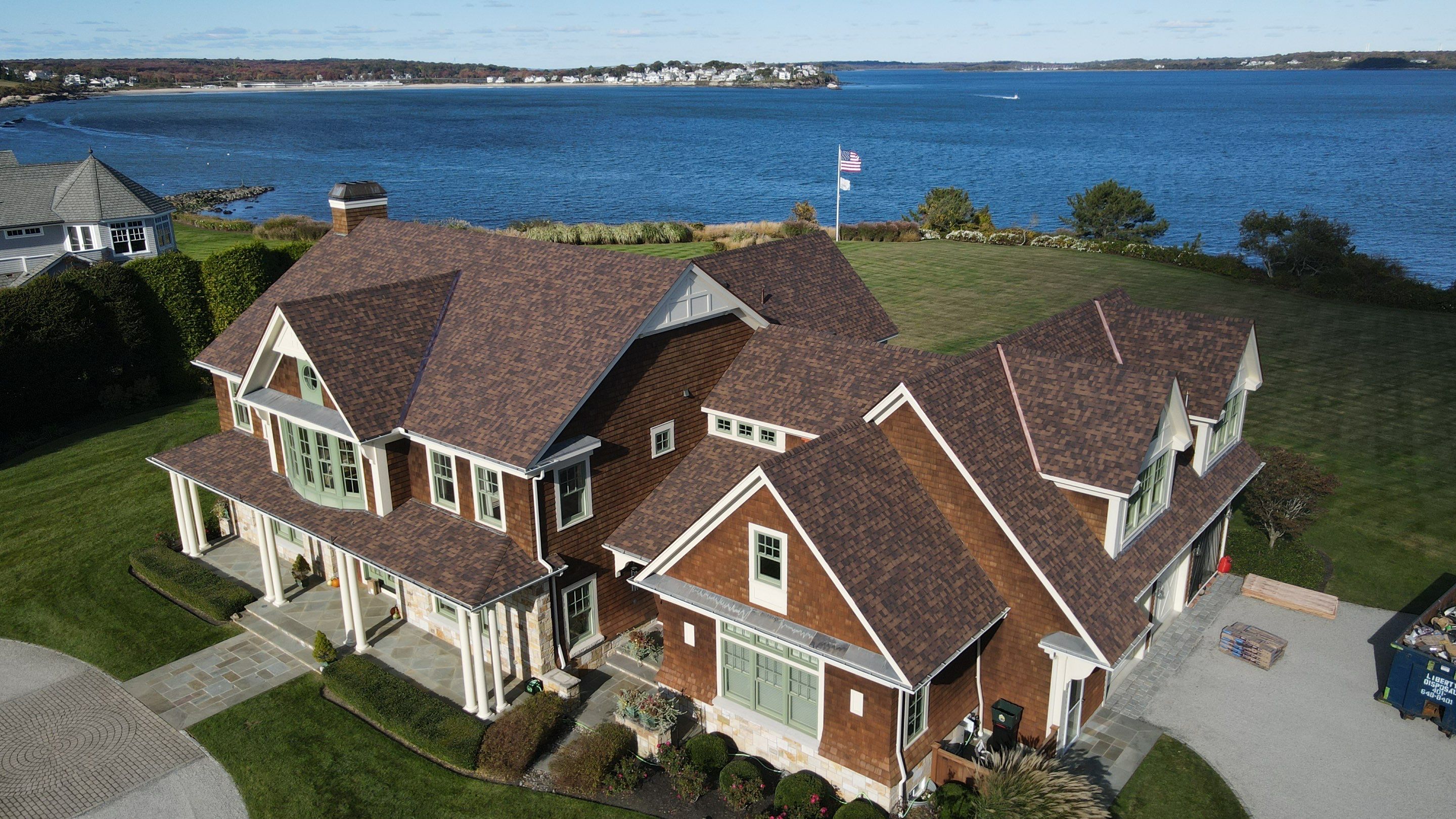Narragansett Private Residence - Asphalt & Copper by Rinaldi Brothers