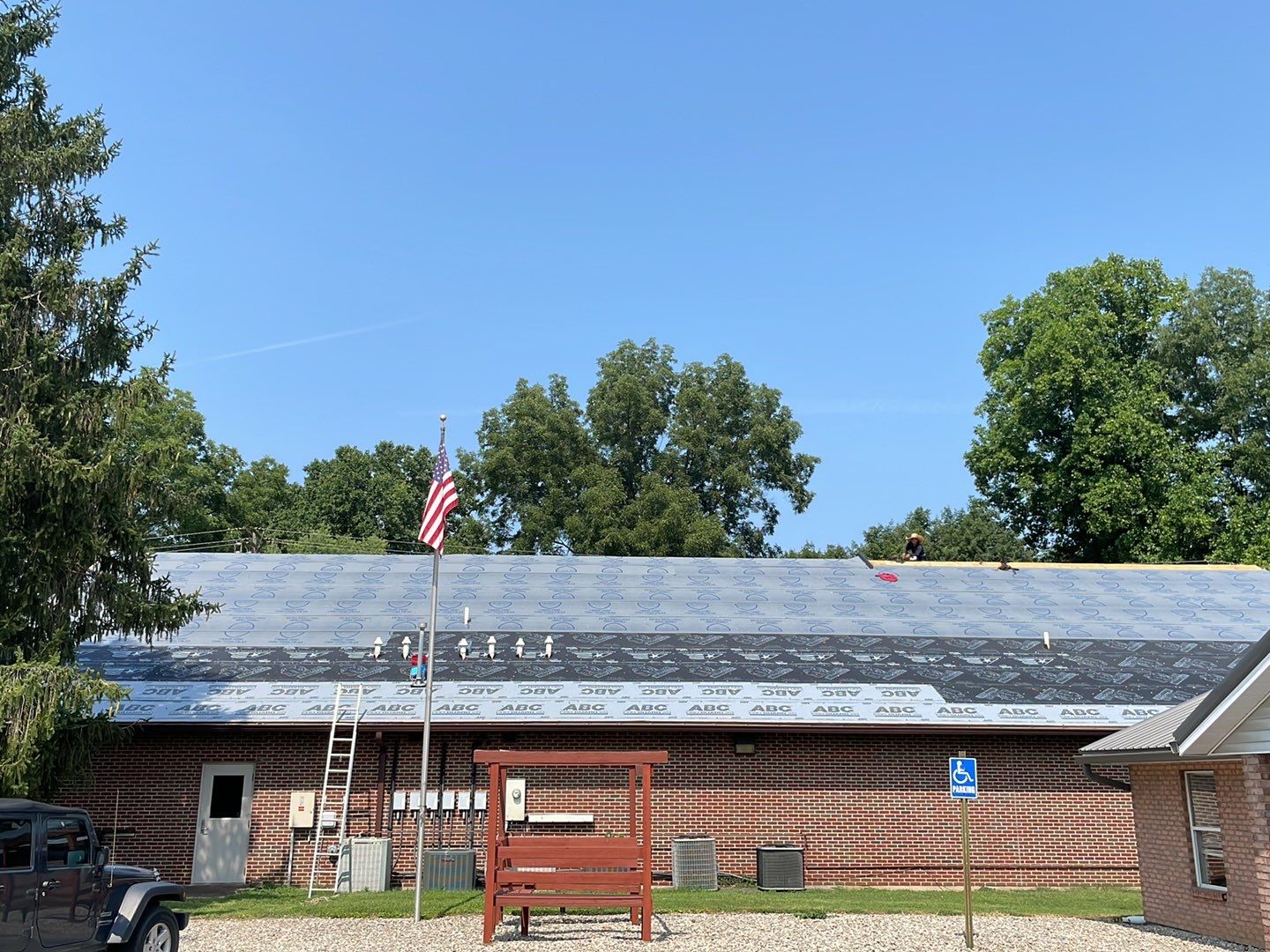 Commercial Roofing Installation using Owens Corning, Painting, Fascia Repair by Storm Contracting 