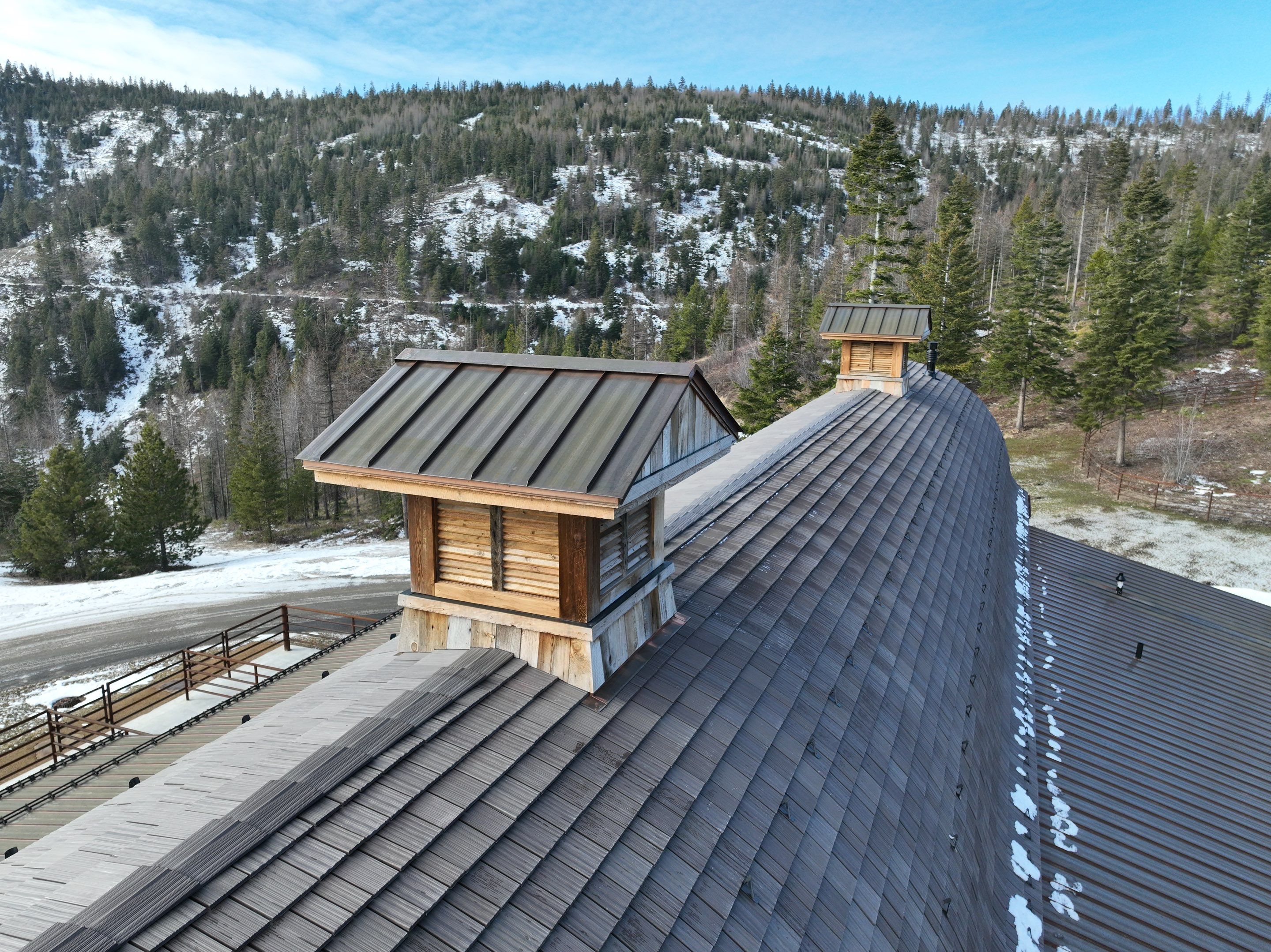 Horse Barn Install  by Montana Roofing Solutions