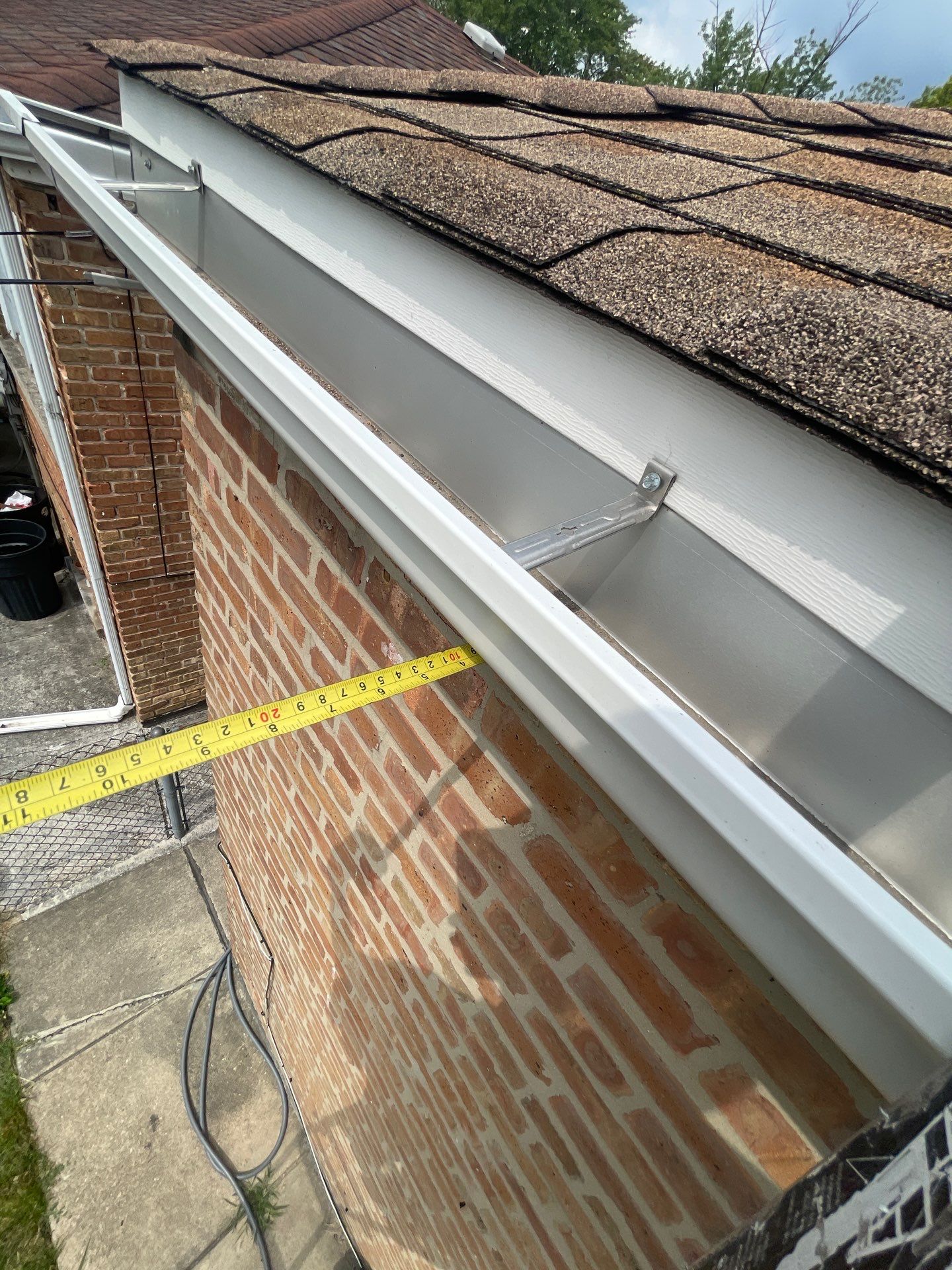 Roof replacement by wind damage by Just Brilliant Restoration JBR