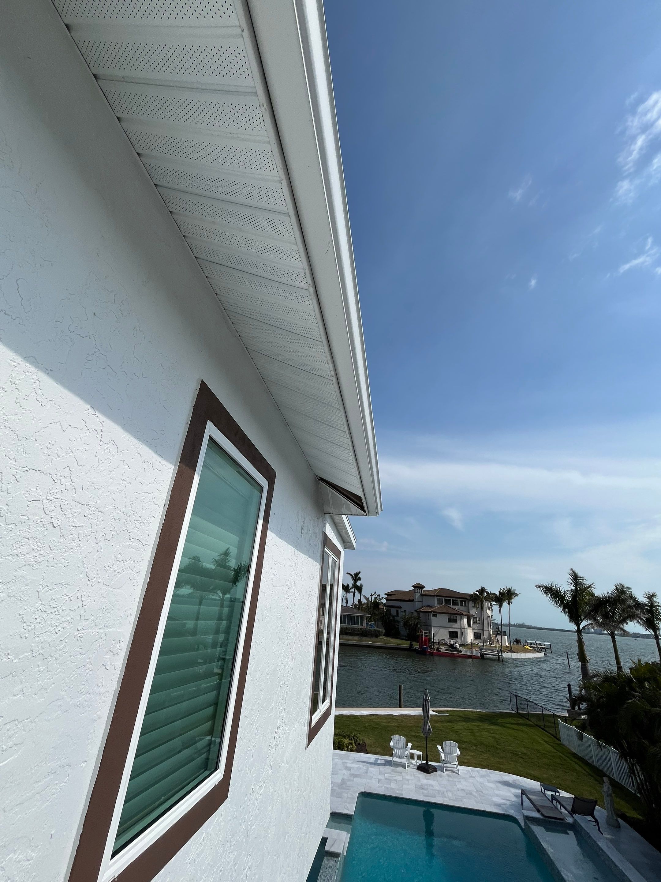 Repainting and Upgrading Gutters in Sarasota FL by Gutter Professors