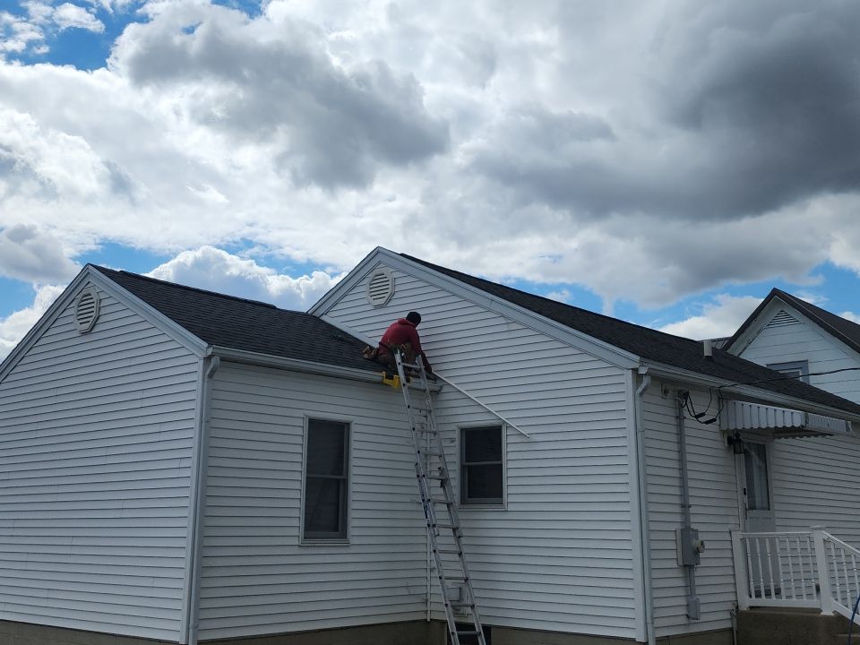 Residential Roofing Installation using GAF Timberline HDZ Pewter Gray by Nitro Roofing and Construction