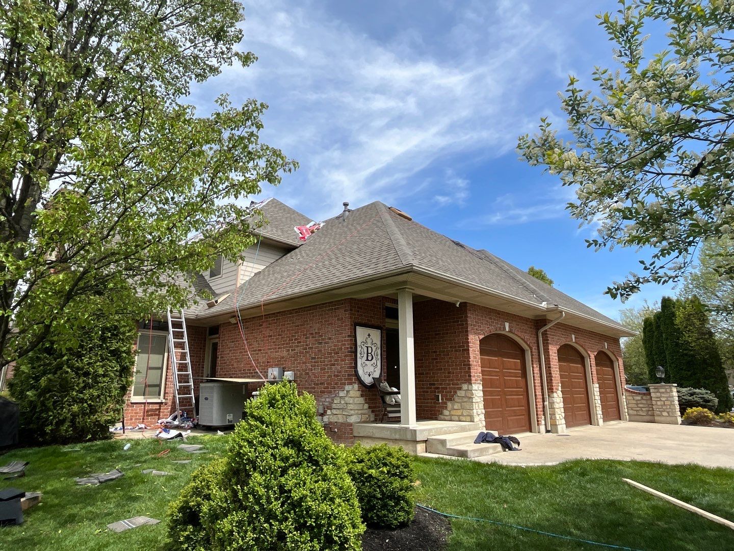 Residential Roofing Installation using GAF Timberline HDZ Weathered Wood by Nitro Roofing and Construction