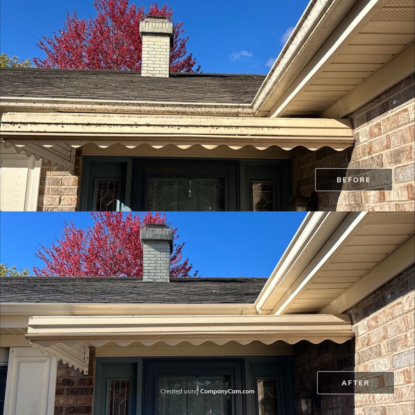 Project in Arlington Heights by Simmons Power & Soft Washing