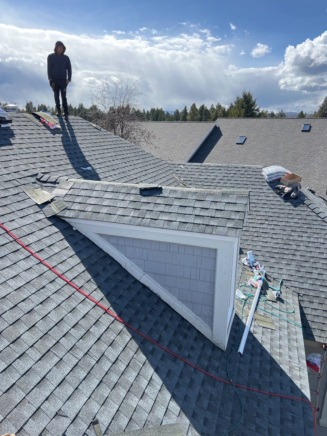 GAF Timberline HDZ - Pewter Gray by Montana Roofing Solutions