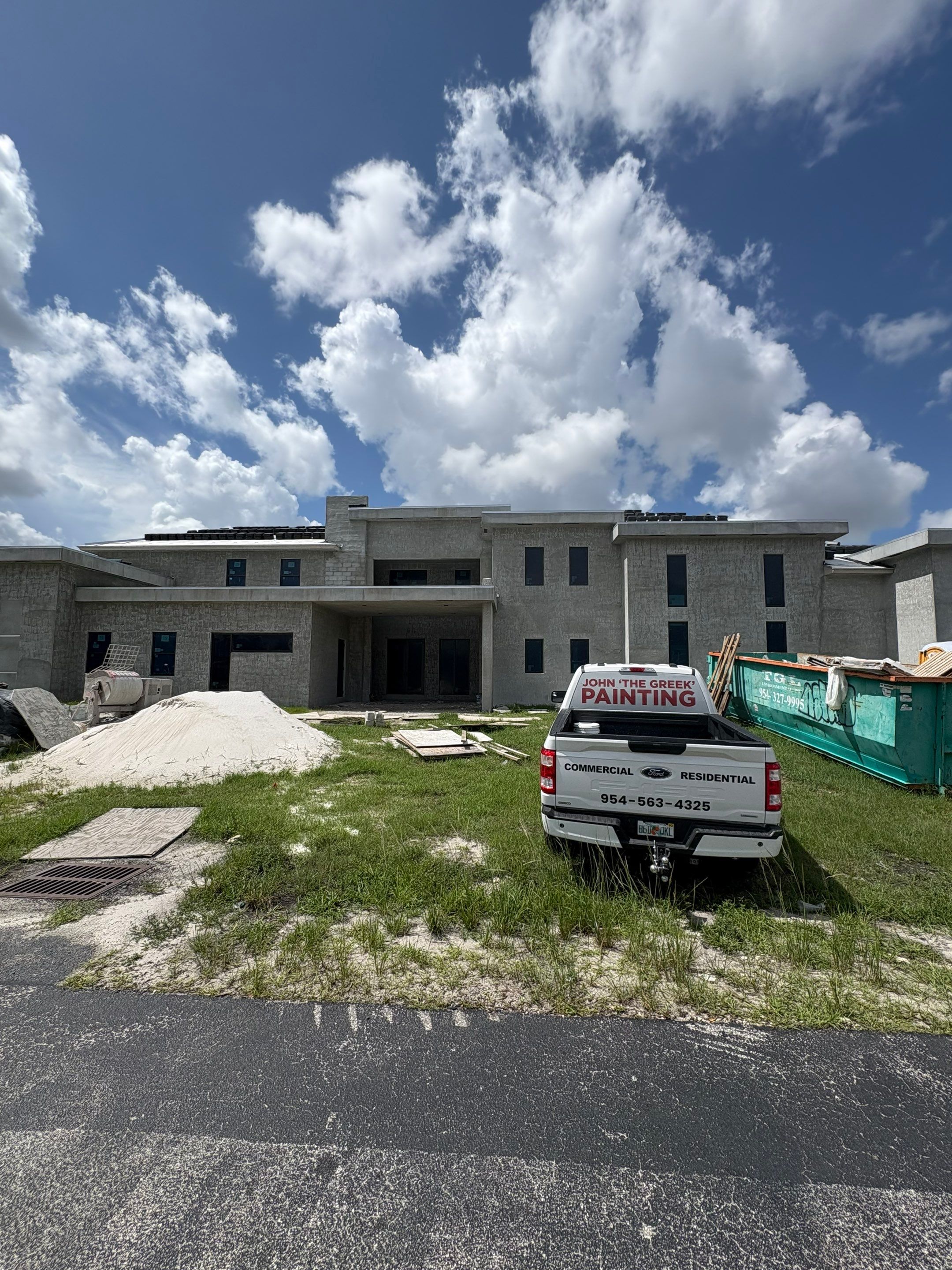 Residential New Construction Painting by John “The Greek” Painting