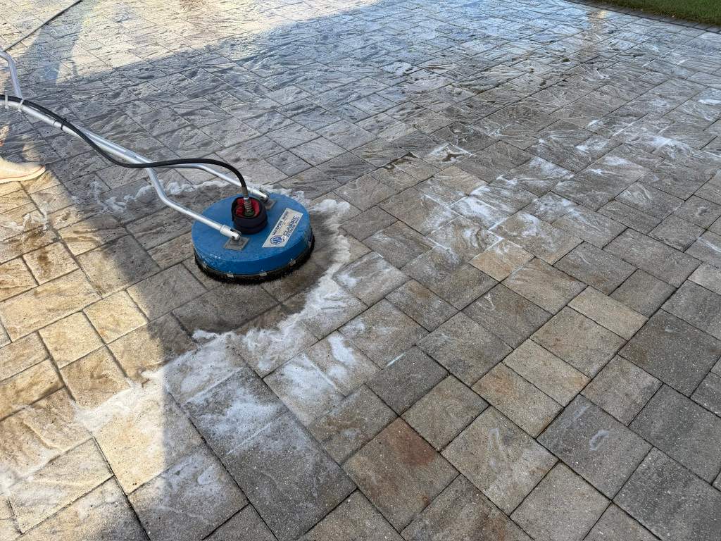 Paver Driveway Cleaning and Sealing in Sun City Center by Supreme Paver Experts